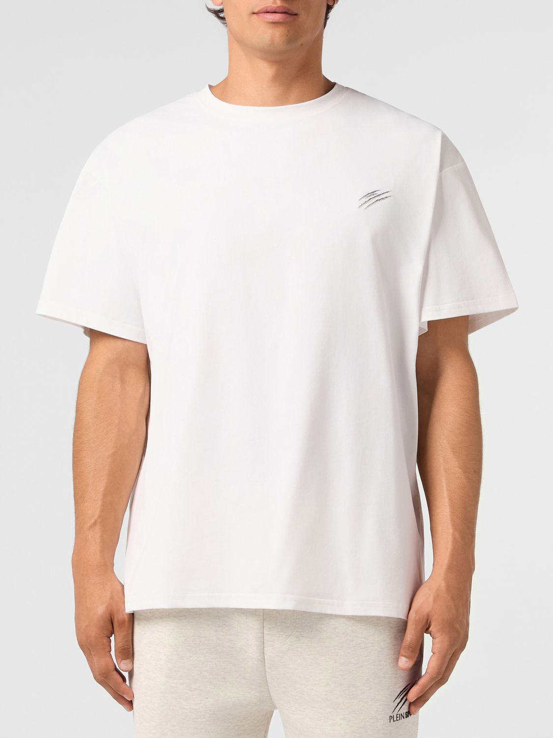 Plein Sport T-shirt basic in misto cotone
