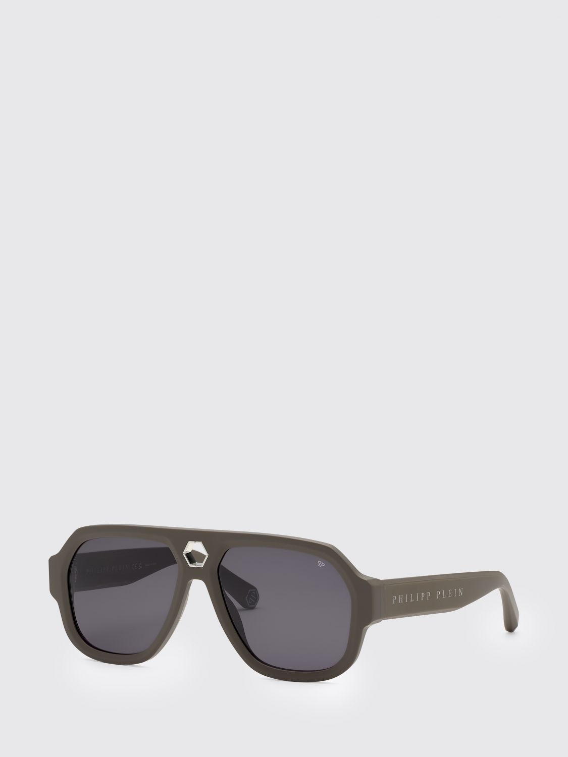 PHILIPP PLEIN Sunglasses Men color Grey