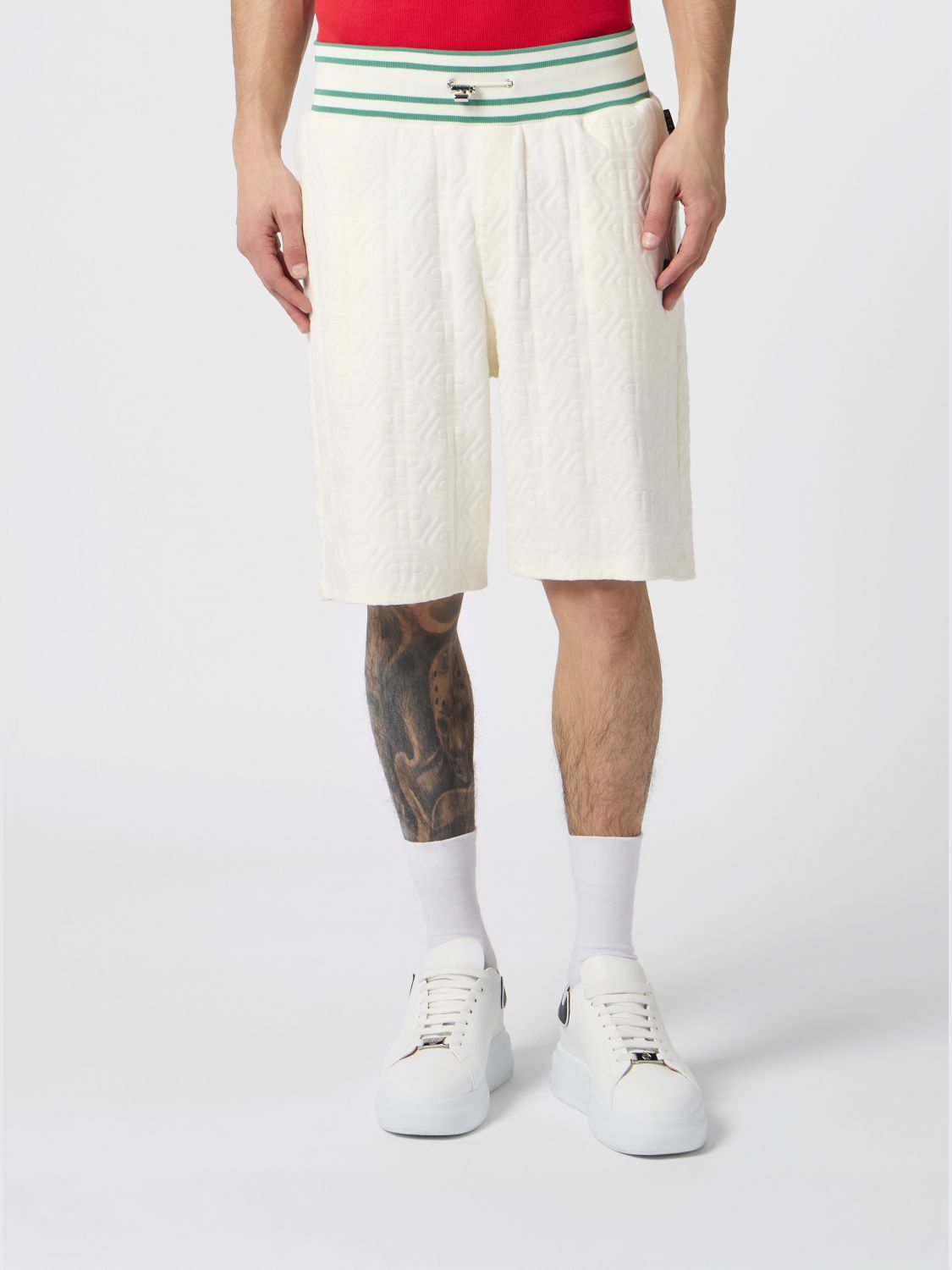 PHILIPP PLEIN Pantaloncini Uomo colore Bianco