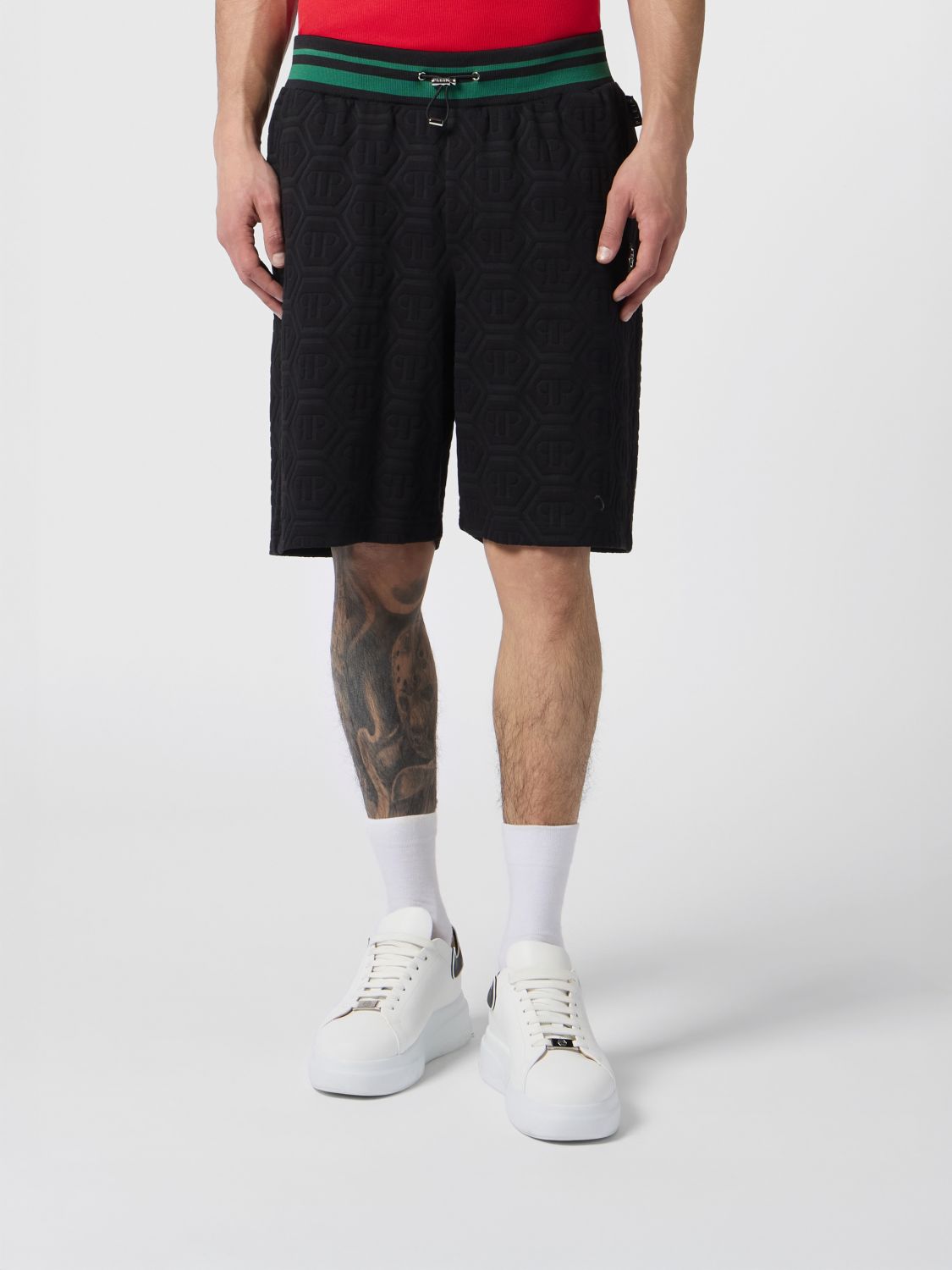 PHILIPP PLEIN Shorts Men color Black