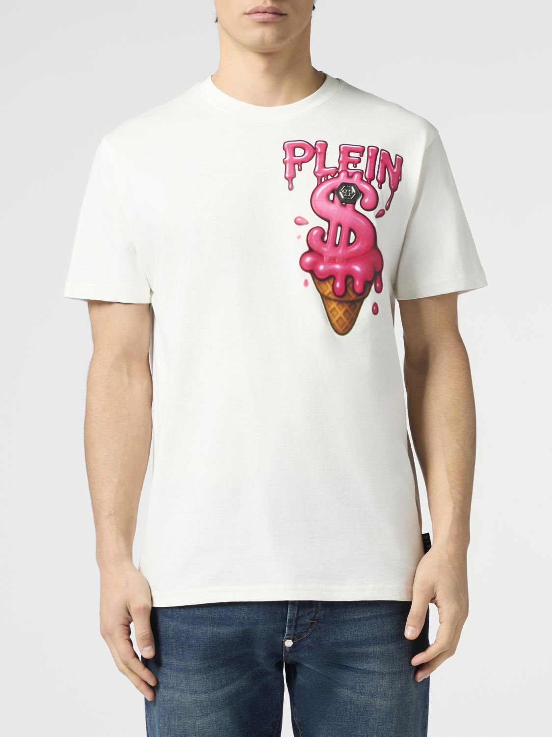 PHILIPP PLEIN T-Shirt Uomo colore Bianco