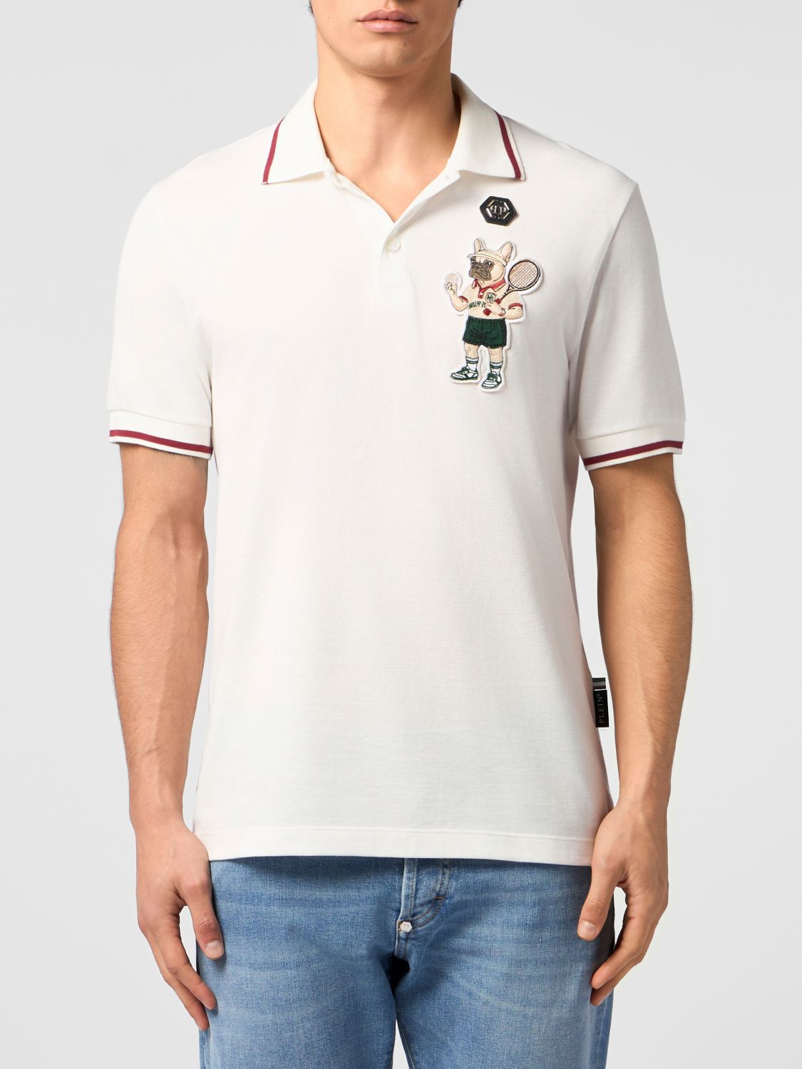 PHILIPP PLEIN Polo Uomo colore Bianco
