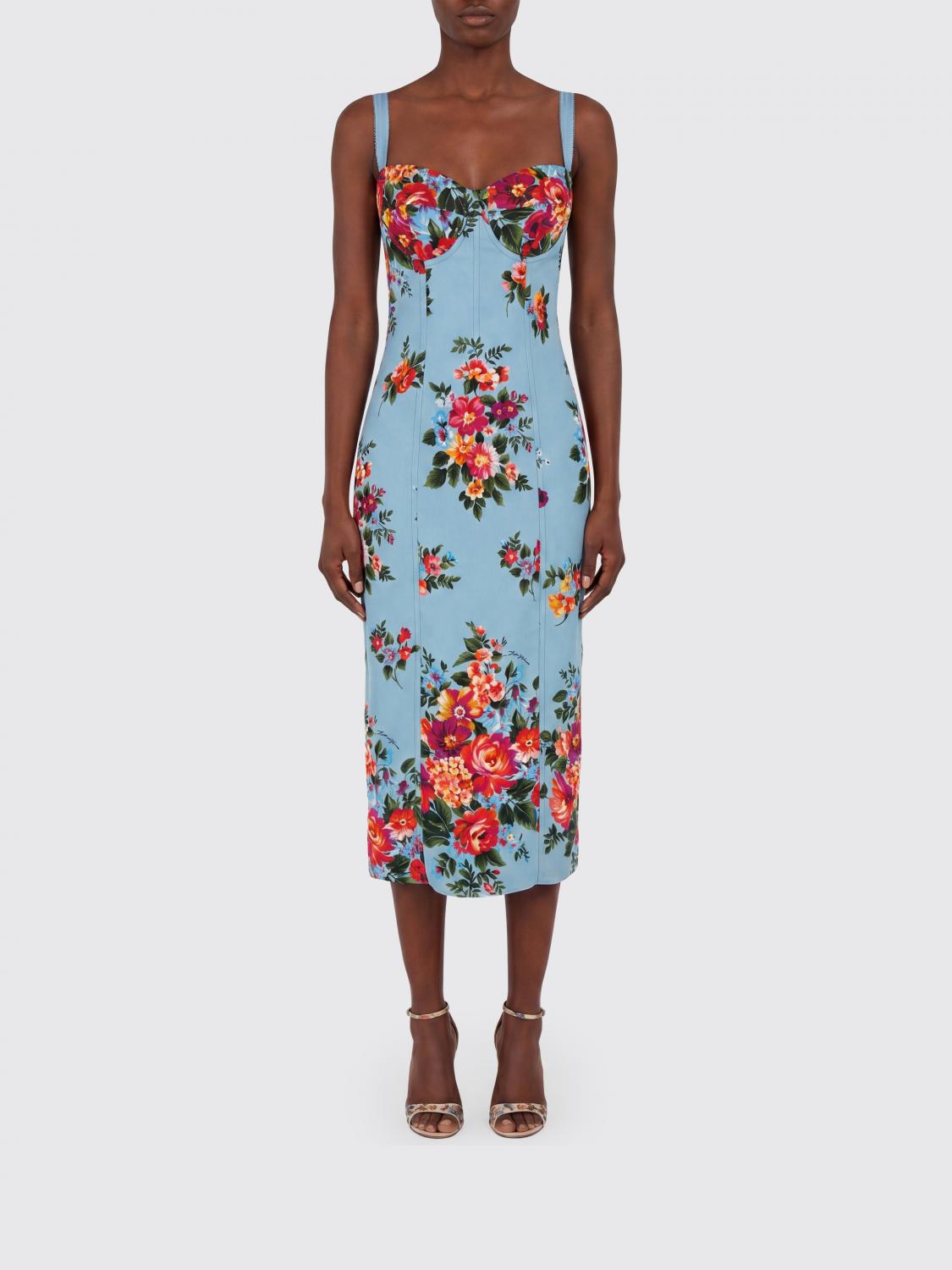 DOLCE & GABBANA Dress Woman color Multicolor