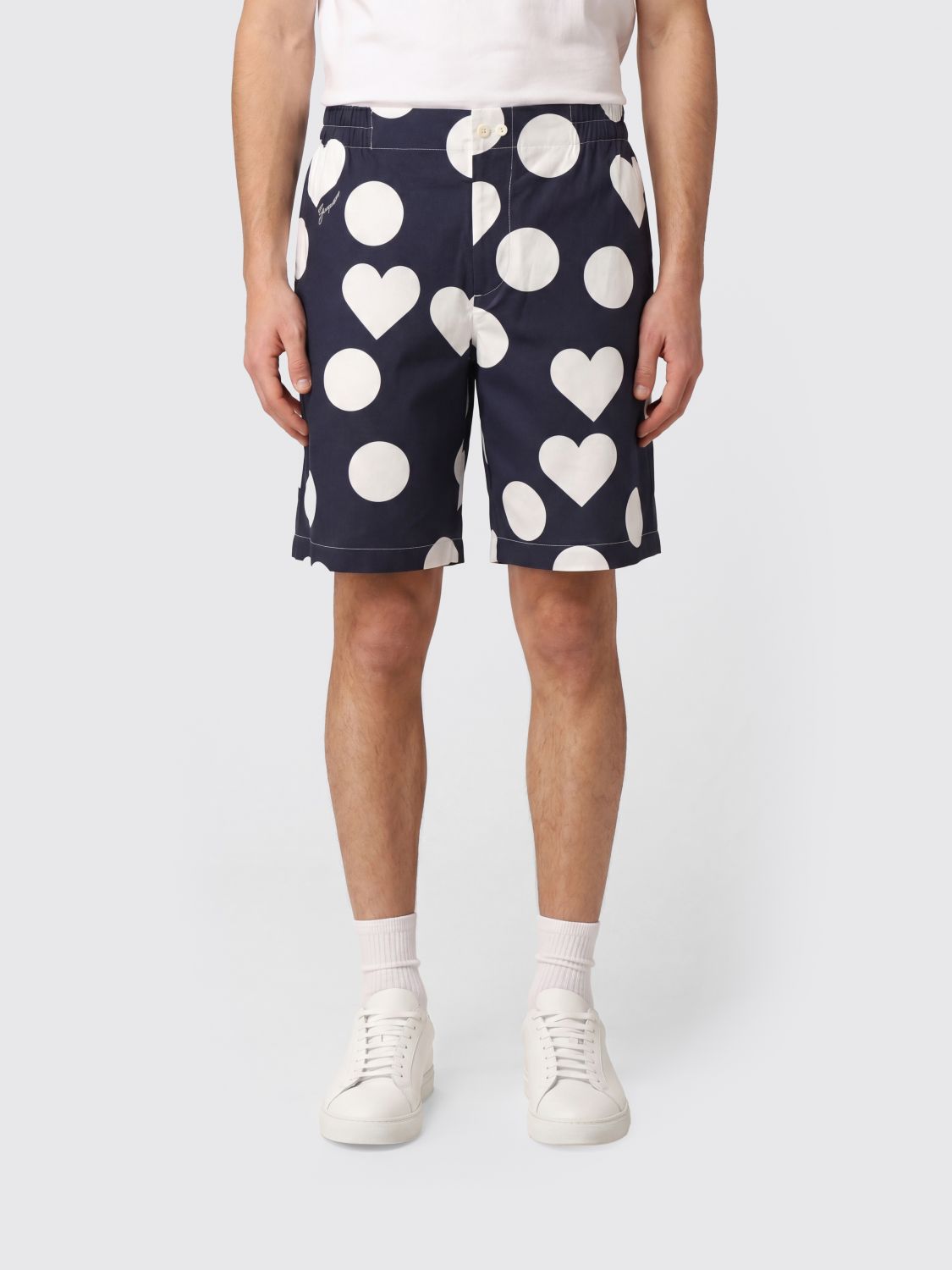 JACQUEMUS JACQUEMUS Shorts Men color Multicolor　JACQUEMUS ショーツ メンズ カラー マルチカラー