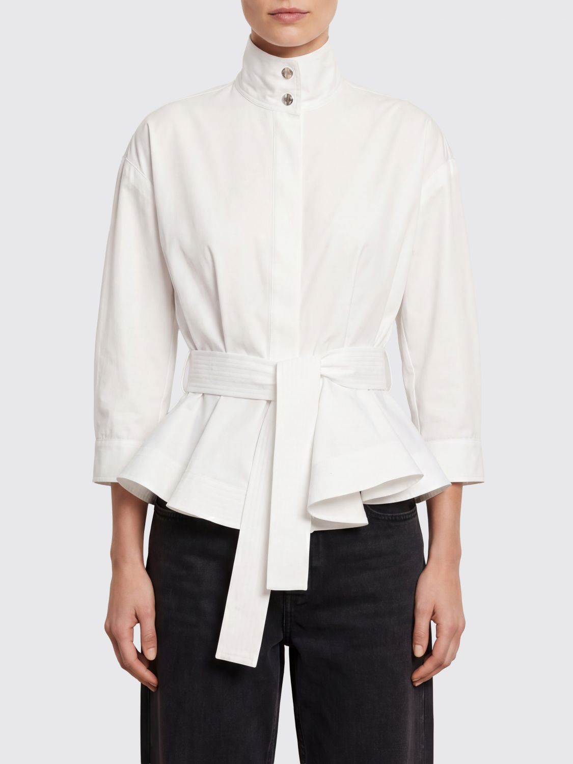 JACQUEMUS Shirt Woman color White