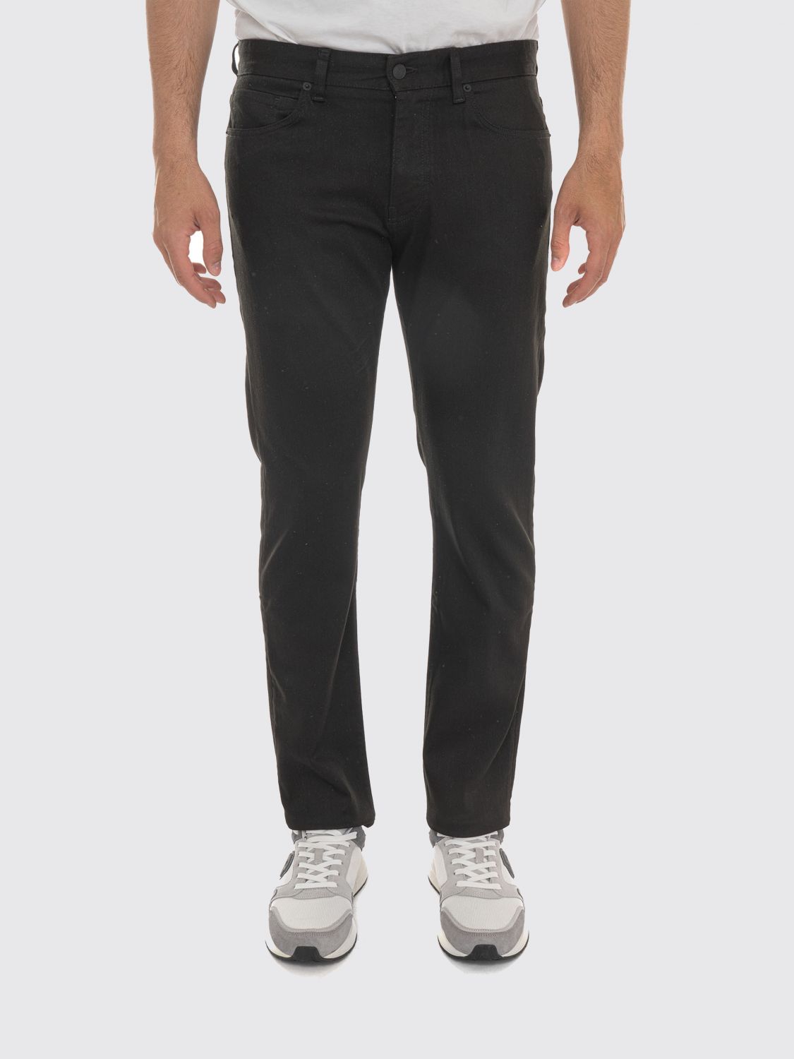 BOSS Pantaloni Delaware slim fit in twill