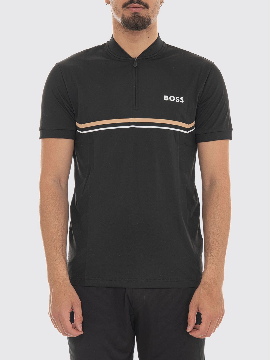 BOSS Polo in cotone con logo