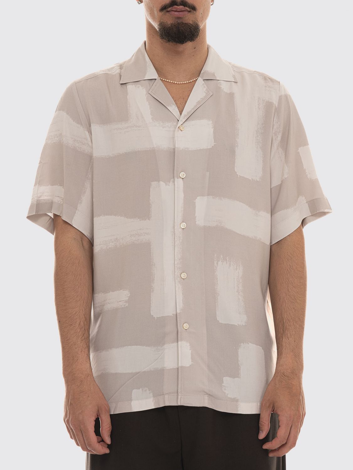 BOSS Camicia Uomo colore Grigio