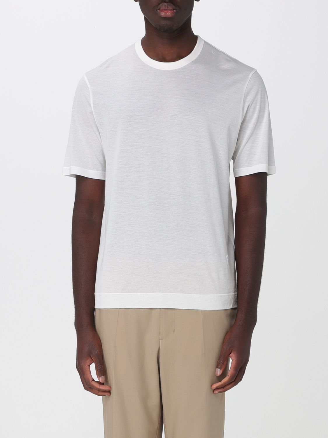 AMI PARIS T-Shirt Uomo colore Bianco