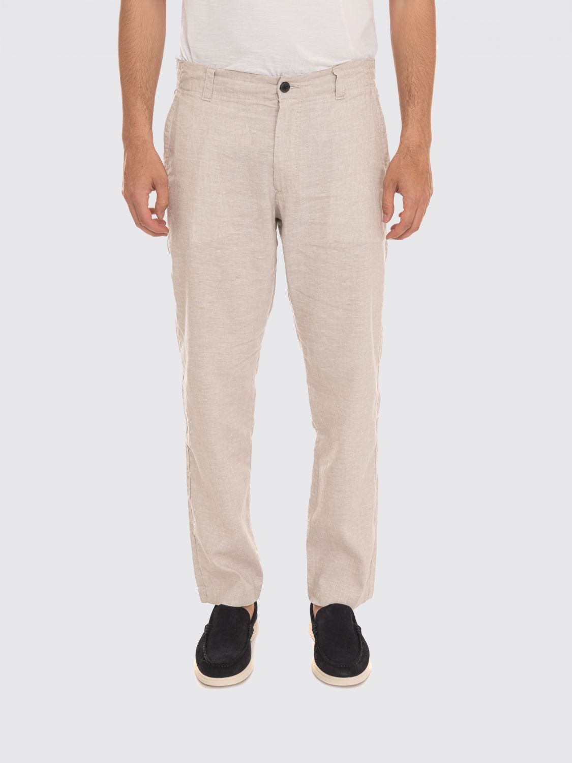 BOSS Pants Men color Grey