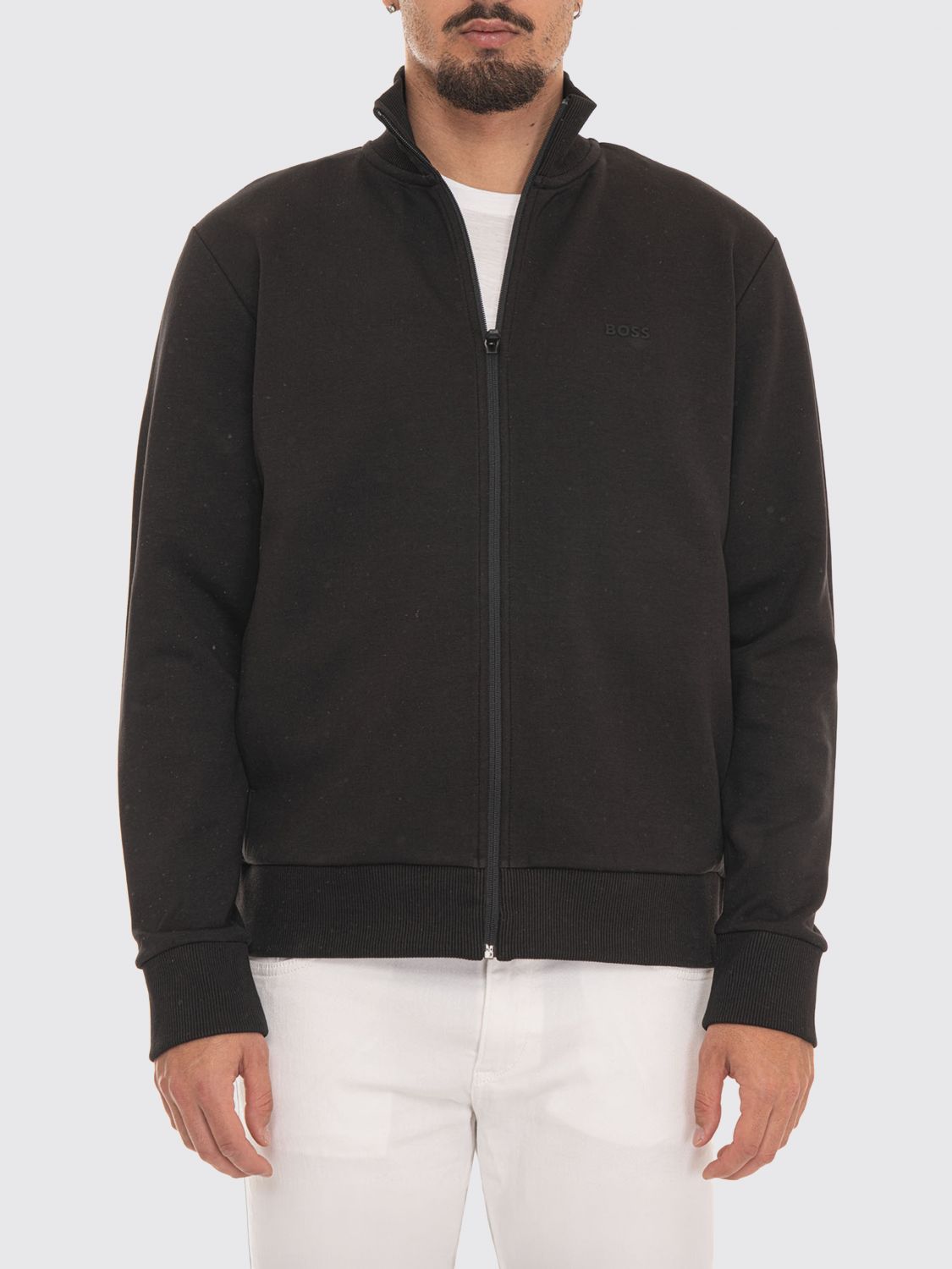 BOSS Felpa Uomo colore Nero