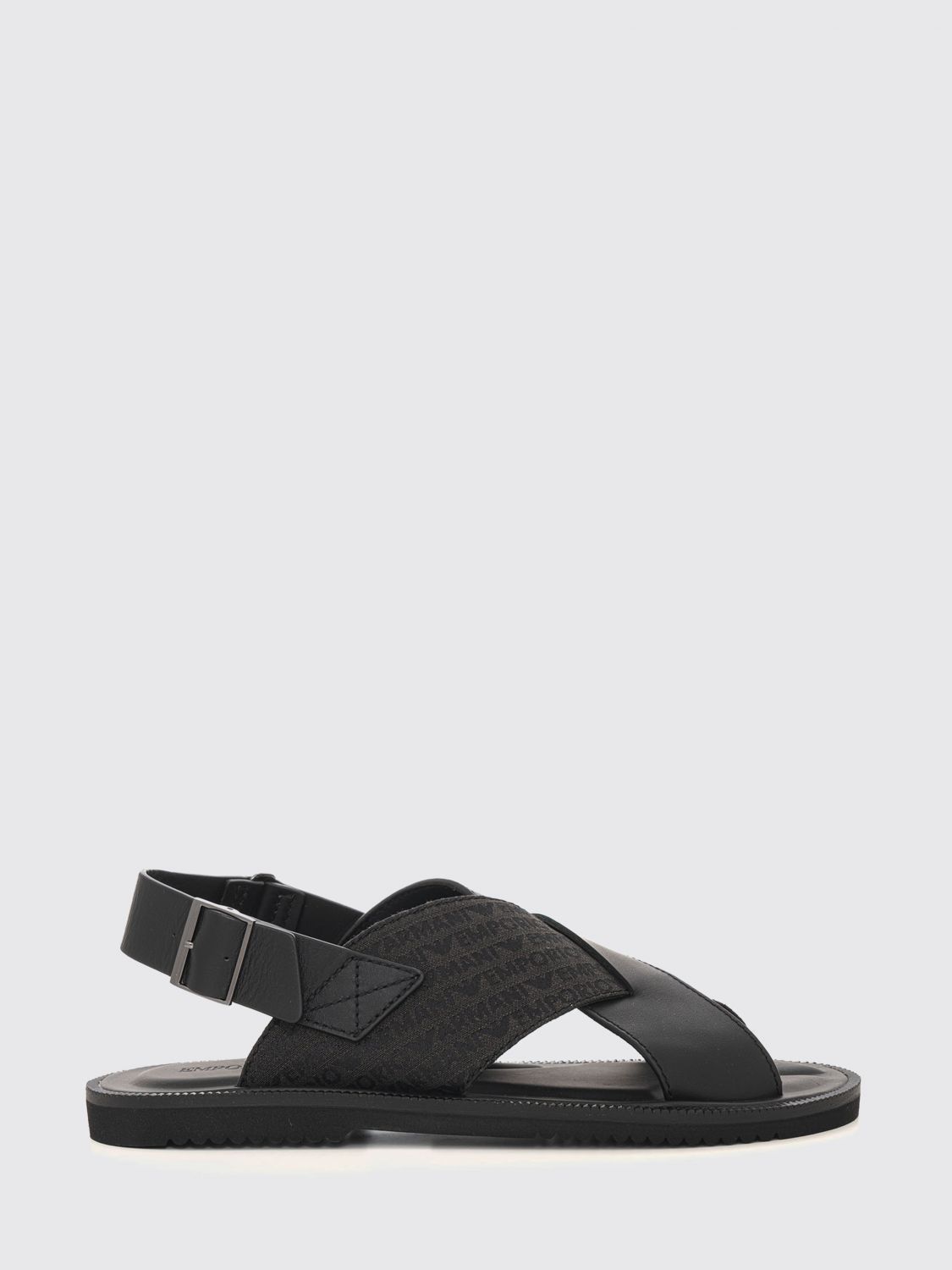 EMPORIO ARMANI Sandali Uomo colore Nero
