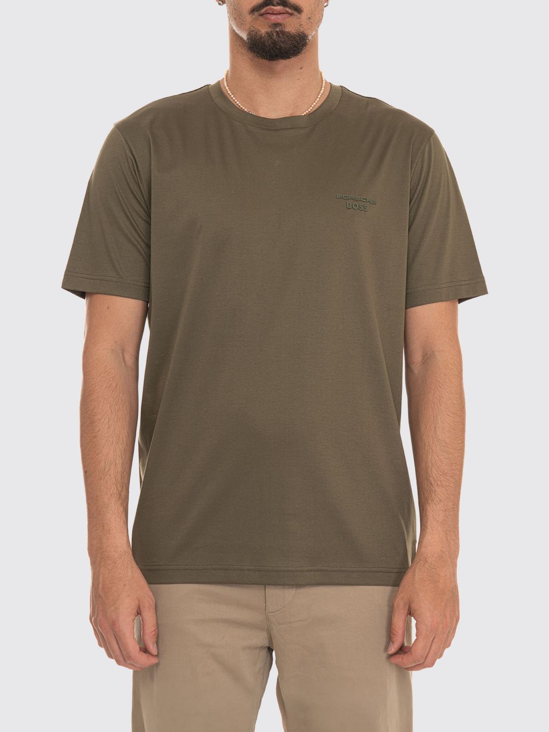 BOSS T-Shirt Herren Farbe Grün