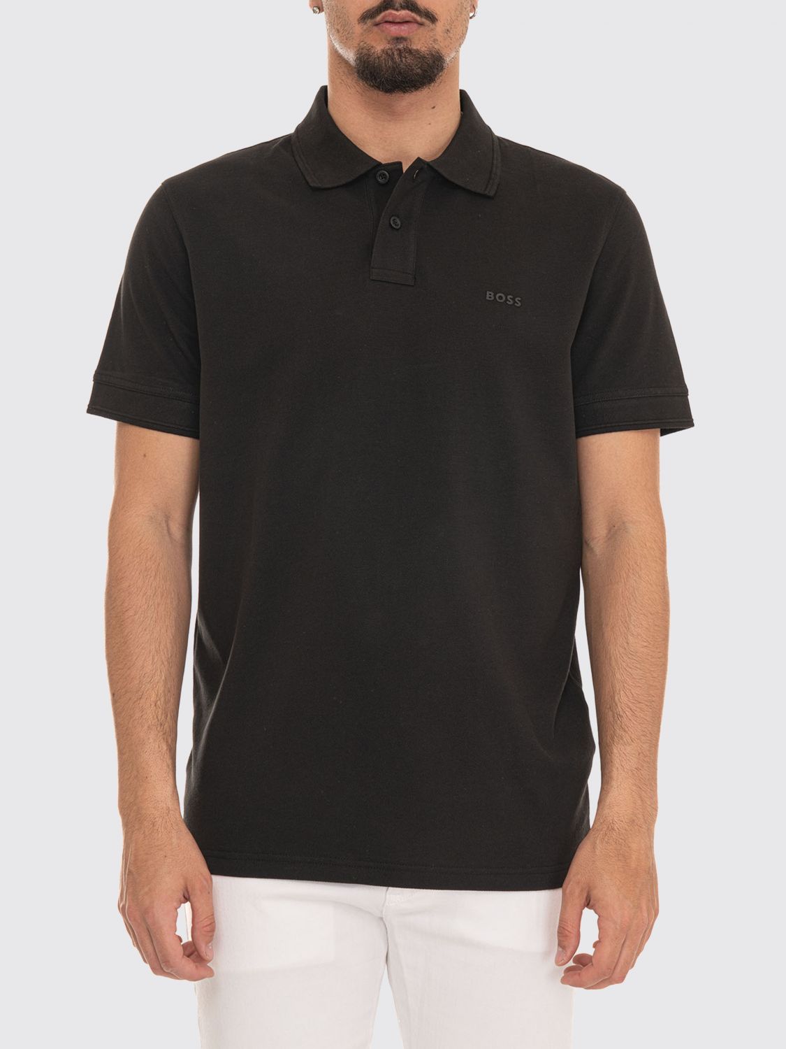 BOSS Polo Uomo colore Nero