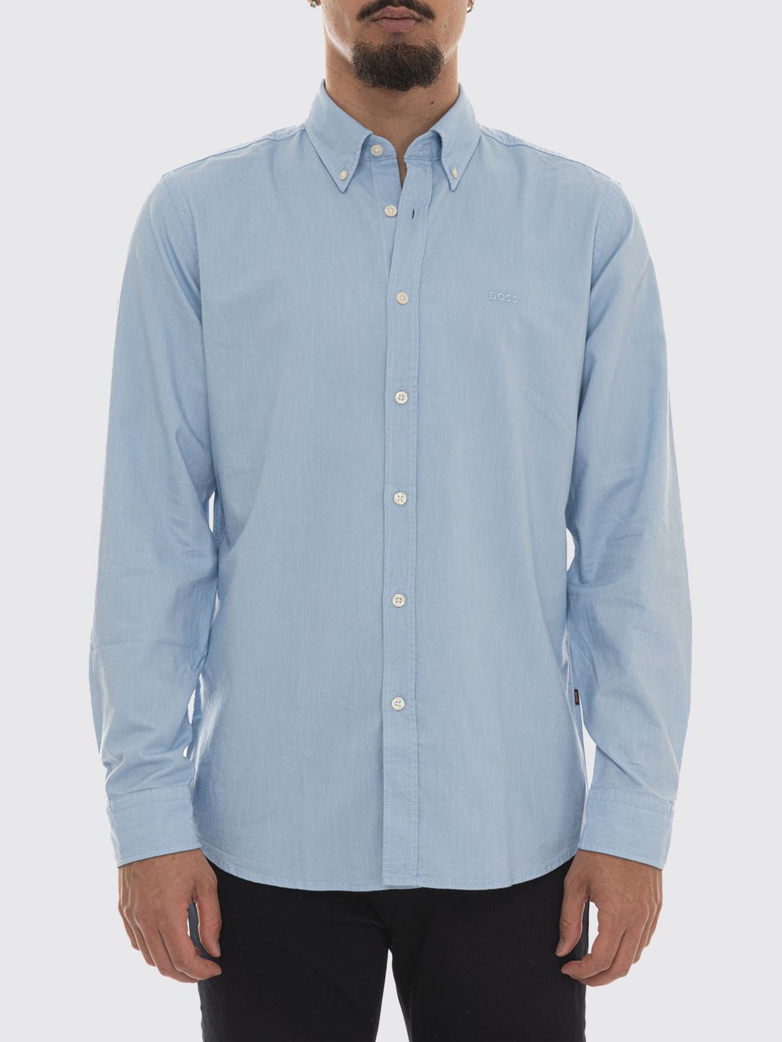 BOSS Hemd Herren Farbe Hellblau