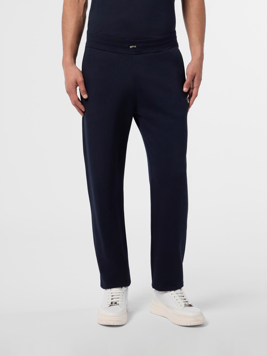 Billionaire Cotton Jogging Trousers with Drawstring Waist and Slant Pockets · 3XL