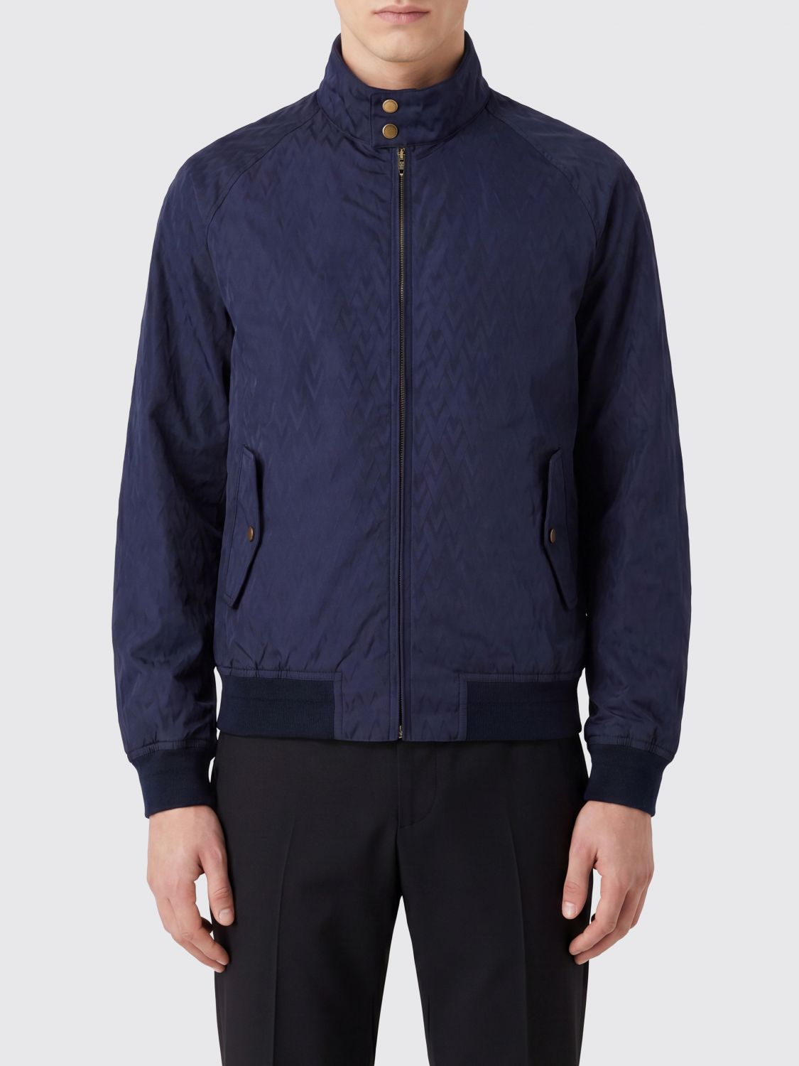 VALENTINO Jacket Men color Blue