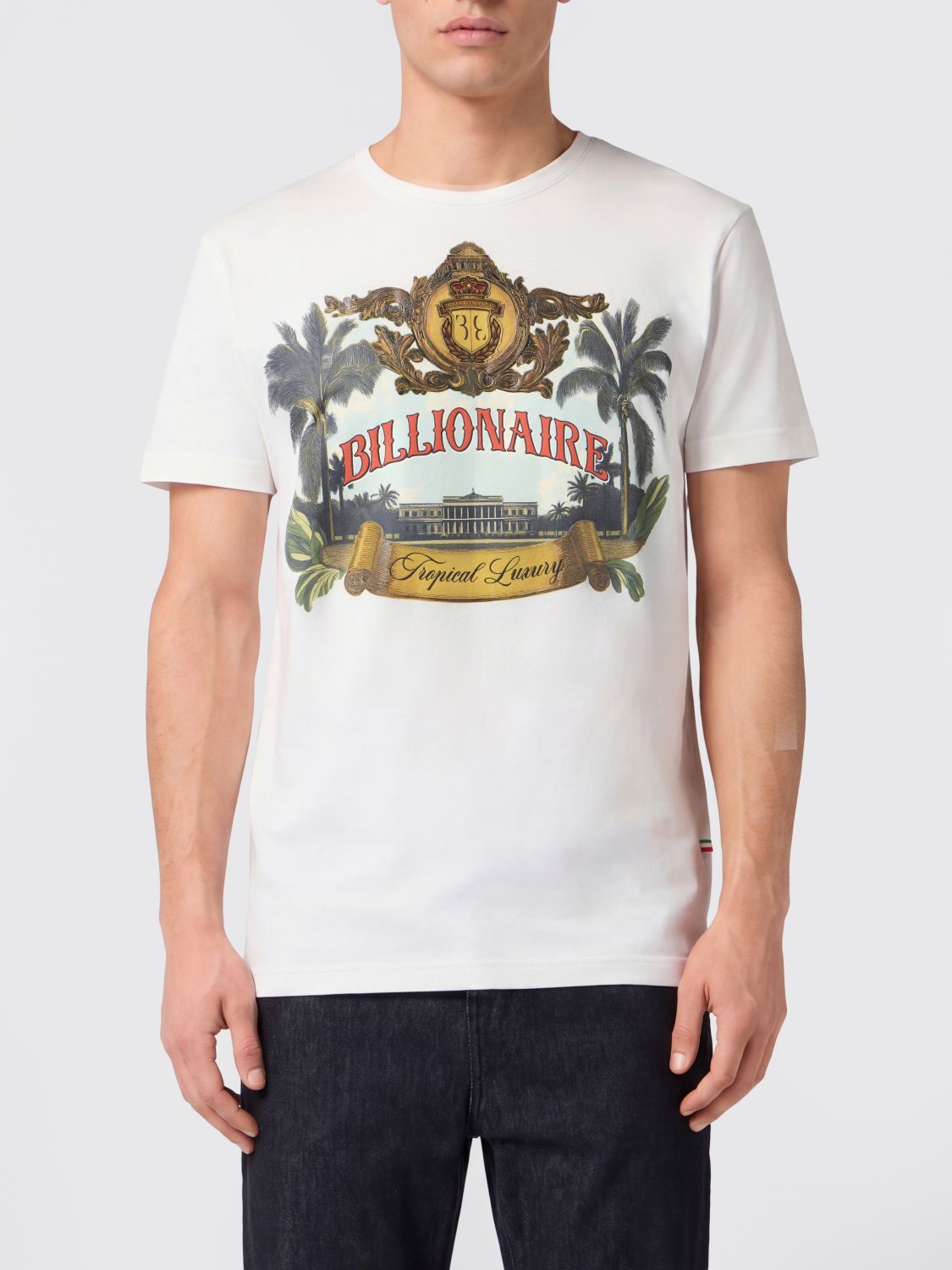 BILLIONAIRE T-Shirt Herren Farbe Weiß