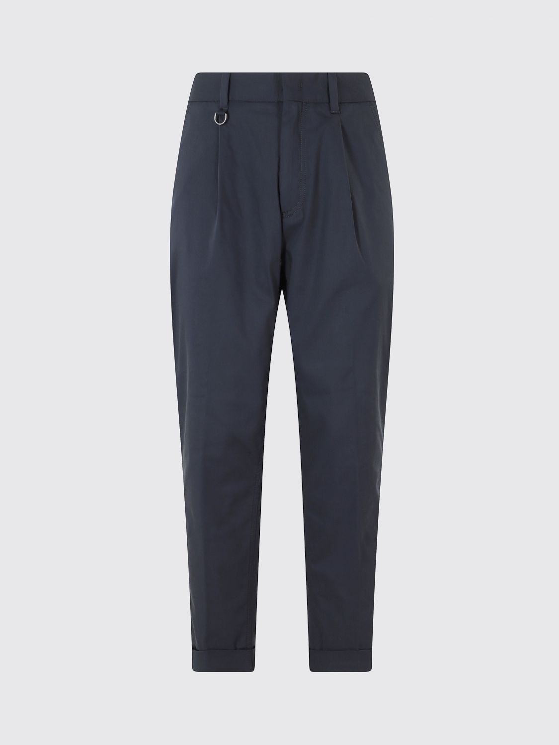 PAOLO PECORA Slim-Fit-Chinohose aus Baumwolle mit schrägen Taschen