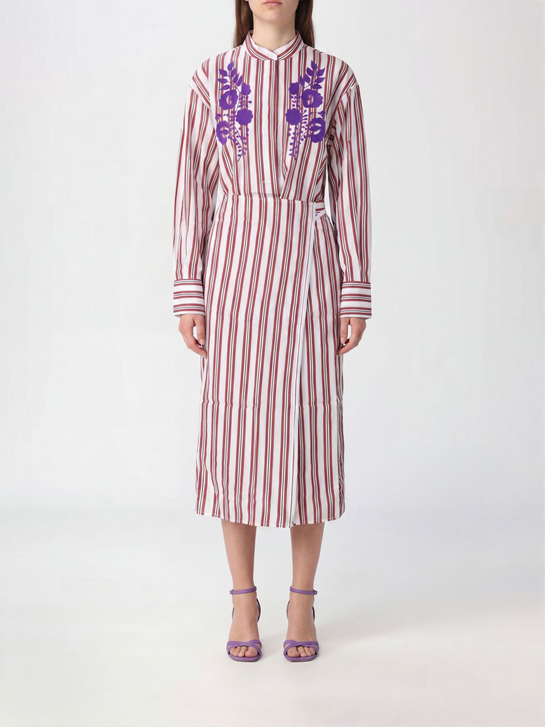 ANTIK BATIK Dress Woman color Red