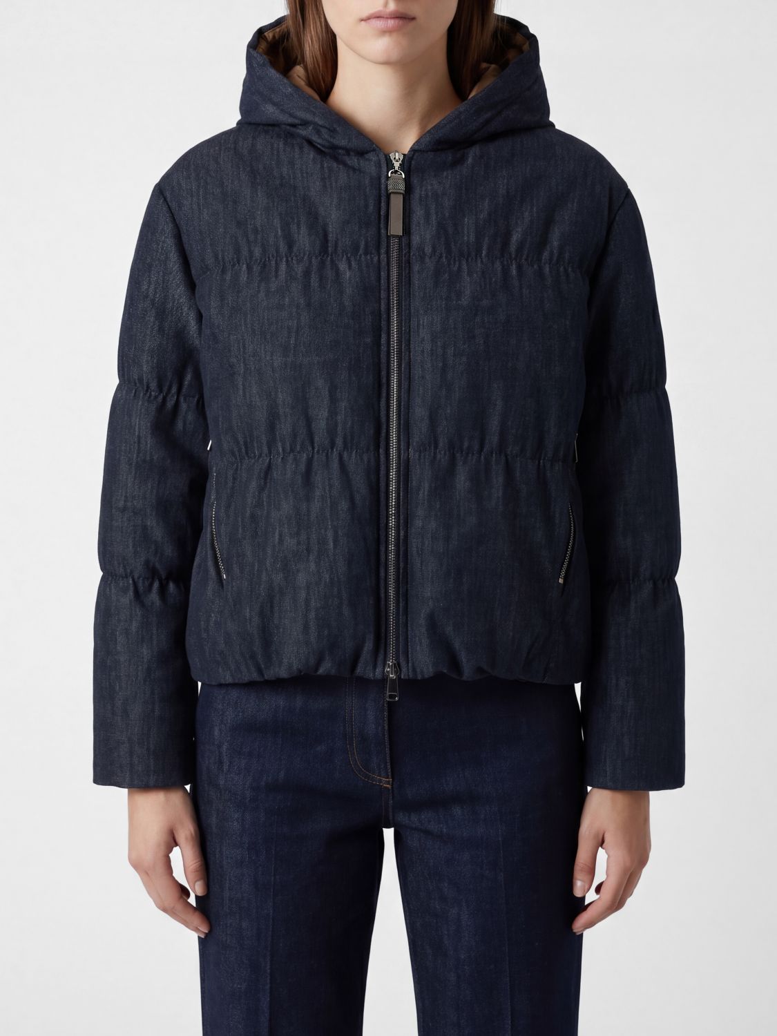 BRUNELLO CUCINELLI Giacca Donna colore Denim