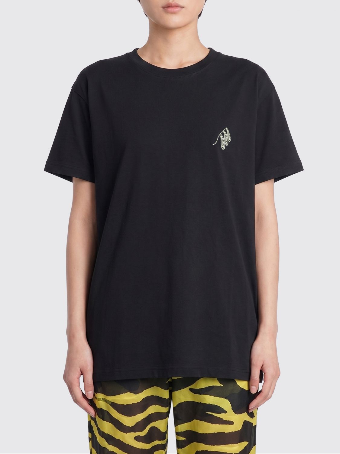 THE ATTICO T-Shirts Donna colore Nero