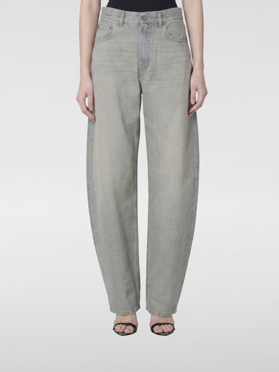 HAIKURE Jeans Woman color Grey