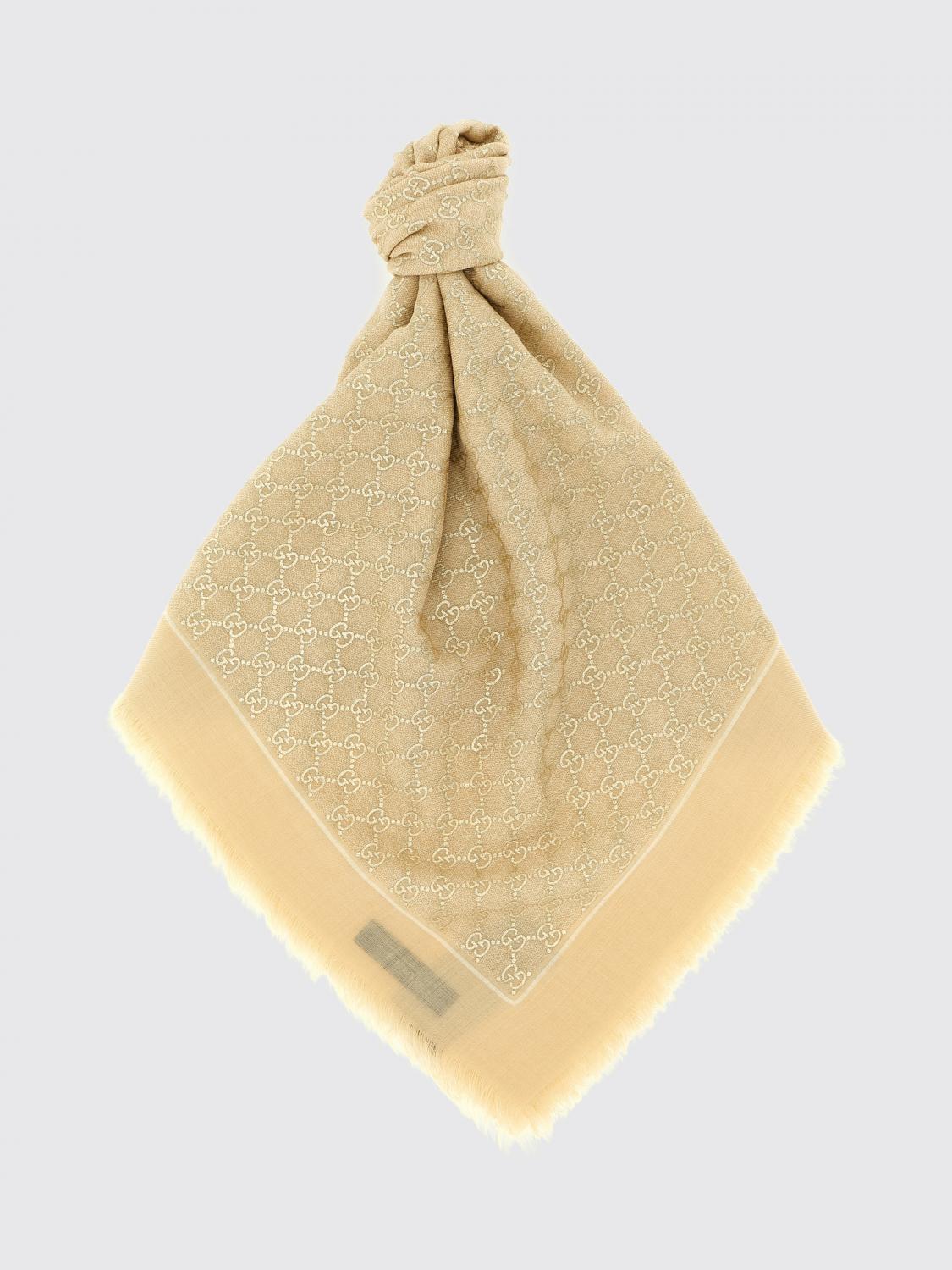GUCCI Foulard Donna colore Beige