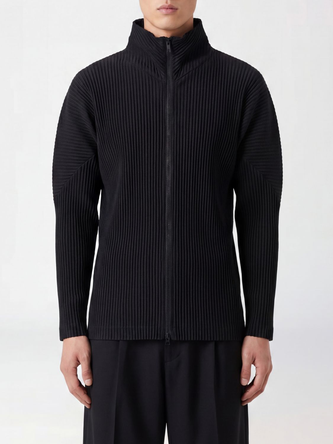 HOMME PLISSE' ISSEY MIYAKE Camicia Uomo colore Nero