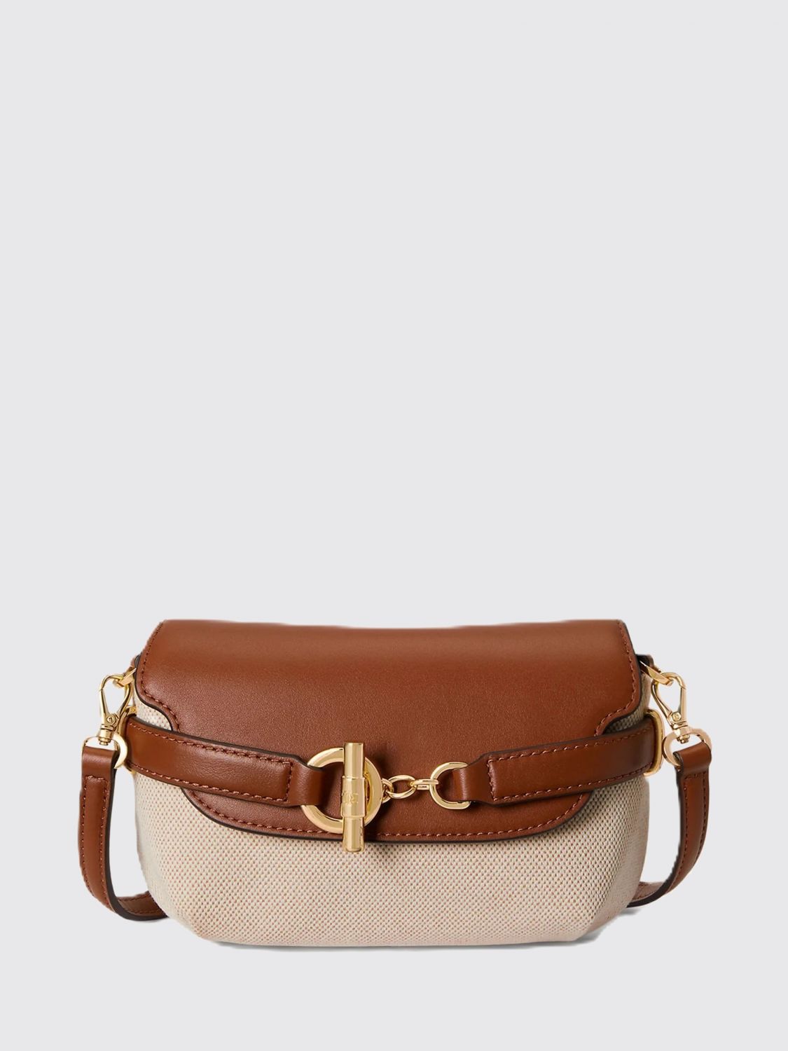 LAUREN RALPH LAUREN Mini borsa a tracolla Blaike in cotone riciclato