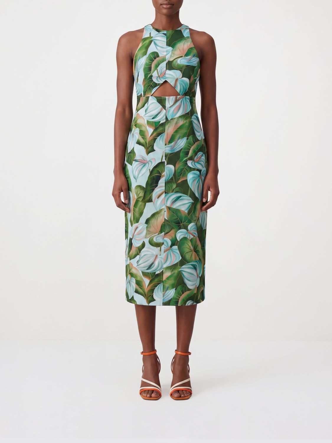 FARM RIO Dress Woman color Green