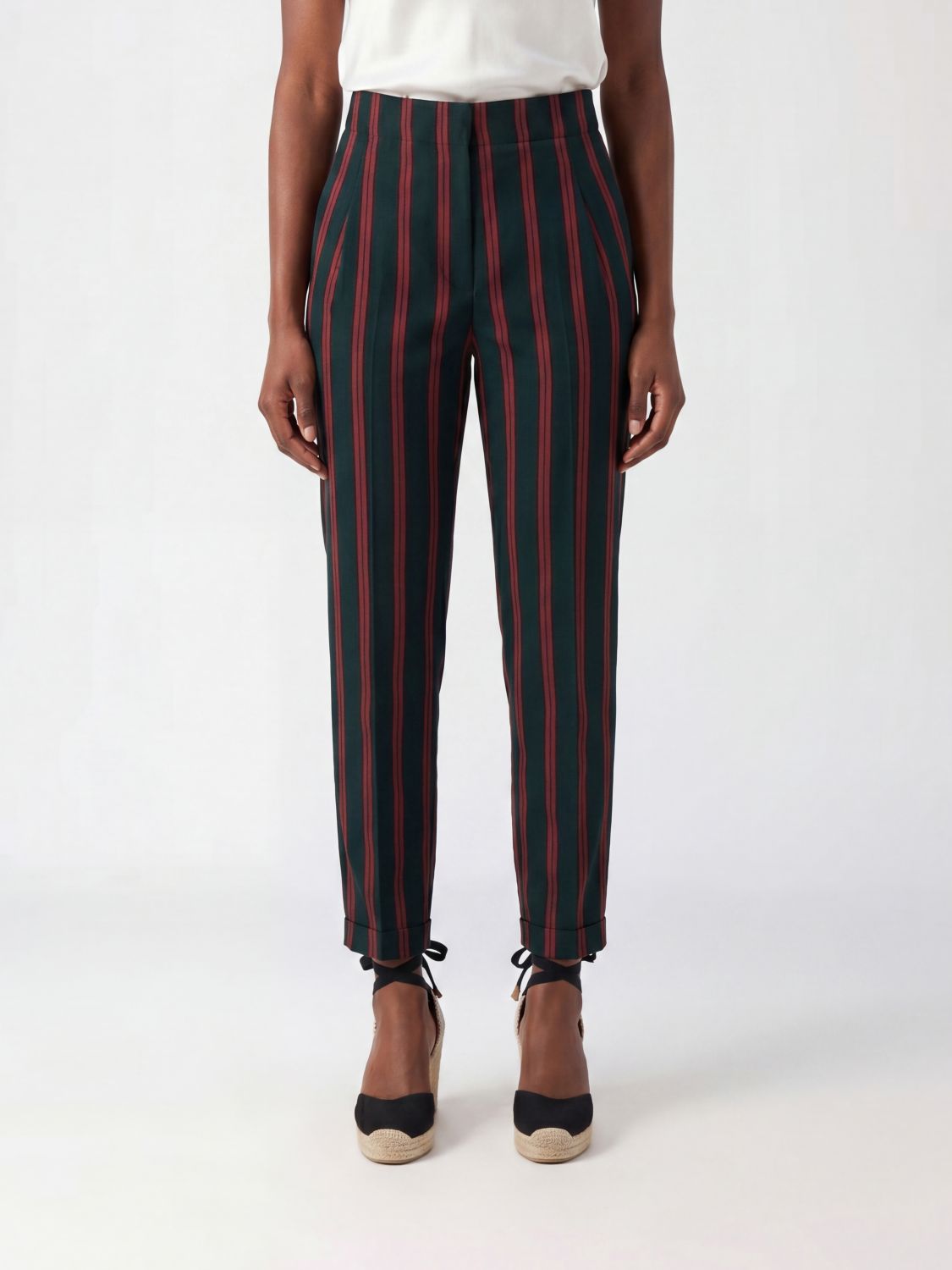 DRIES VAN NOTEN Pants Woman color Green