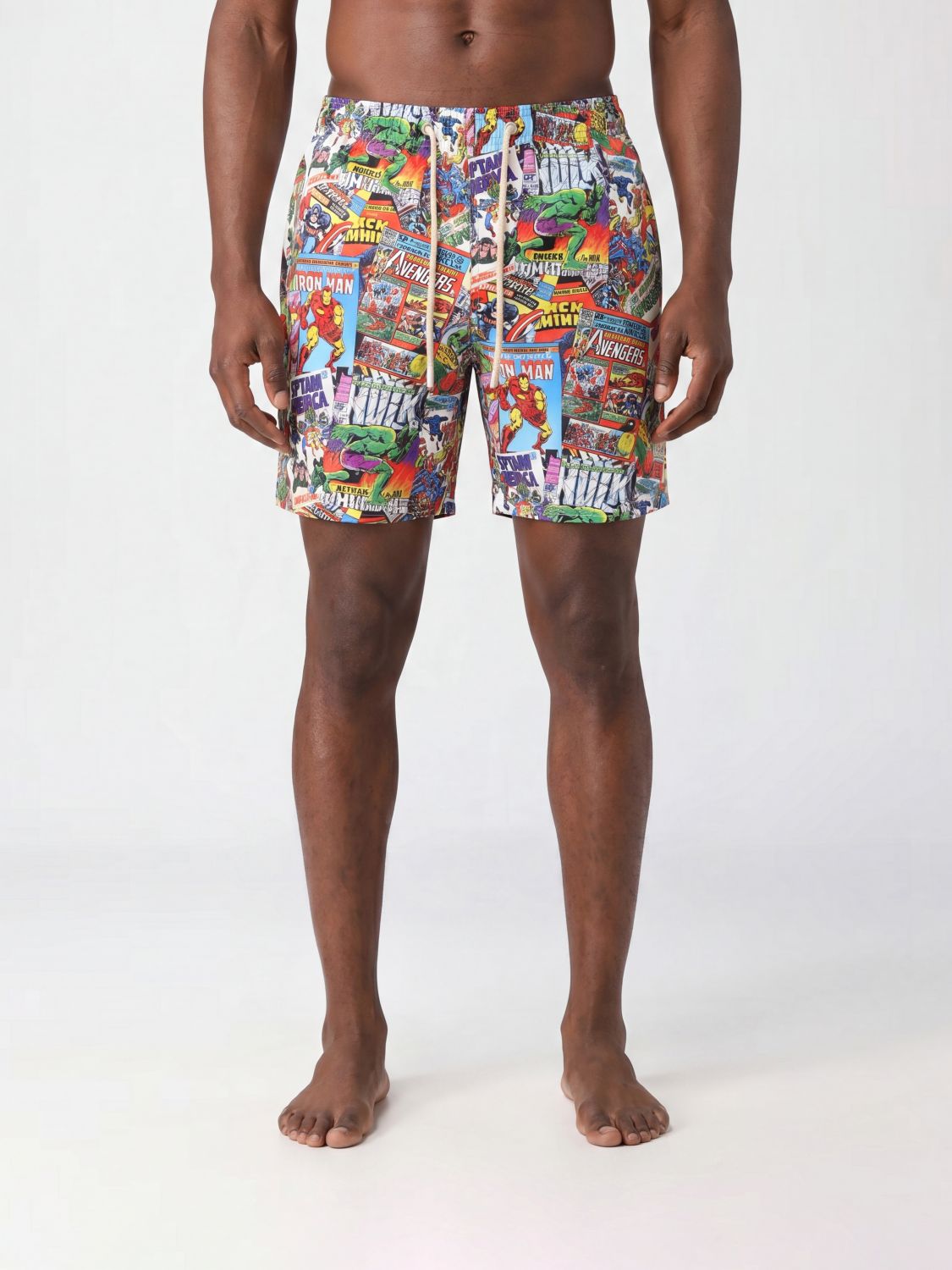 MC2 SAINT BARTH Badeshorts mit Grafikdruck aus Polyester