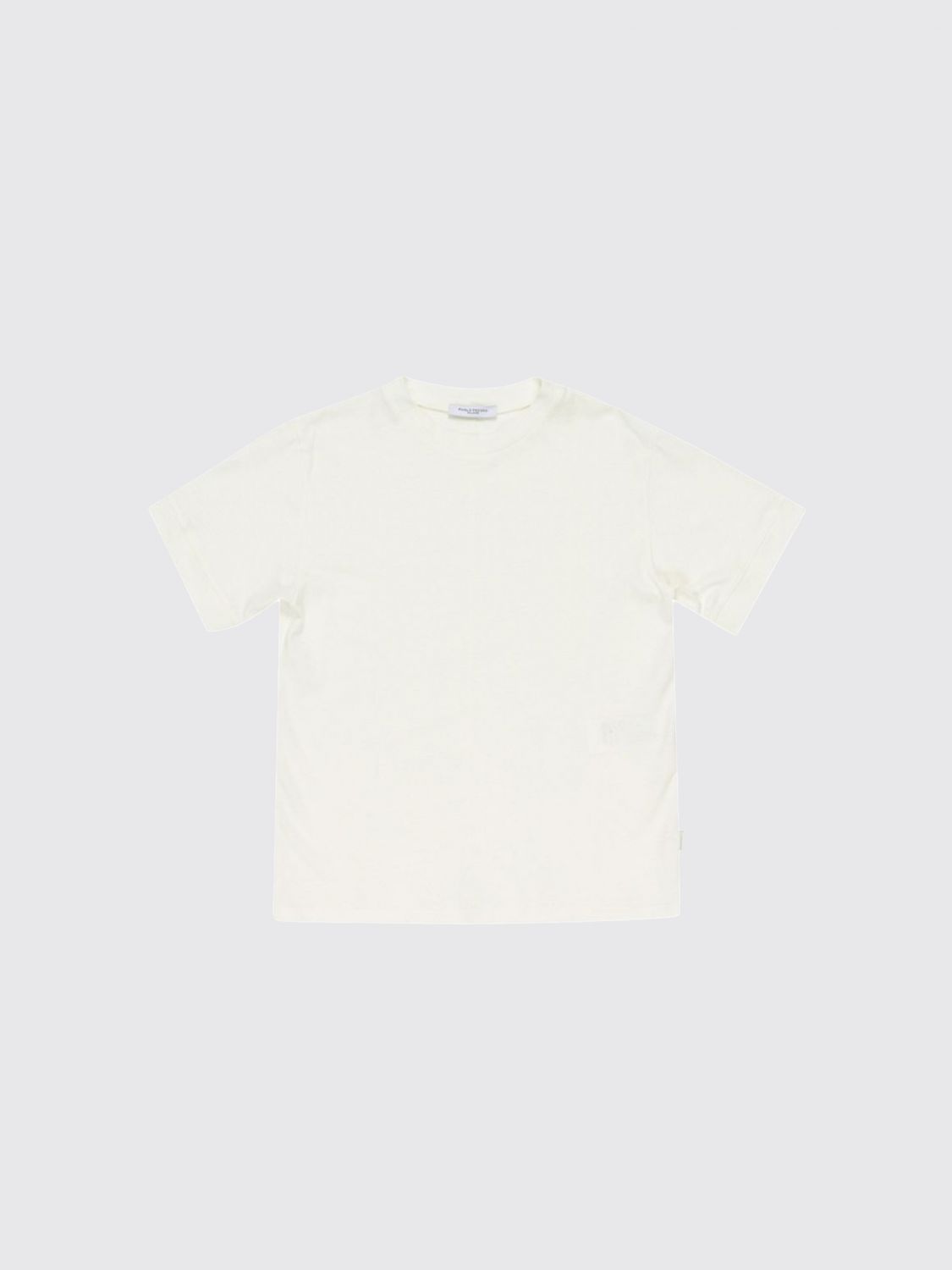 PAOLO PECORA Baumwoll-T-Shirt für Jungen mit appliziertem Logo