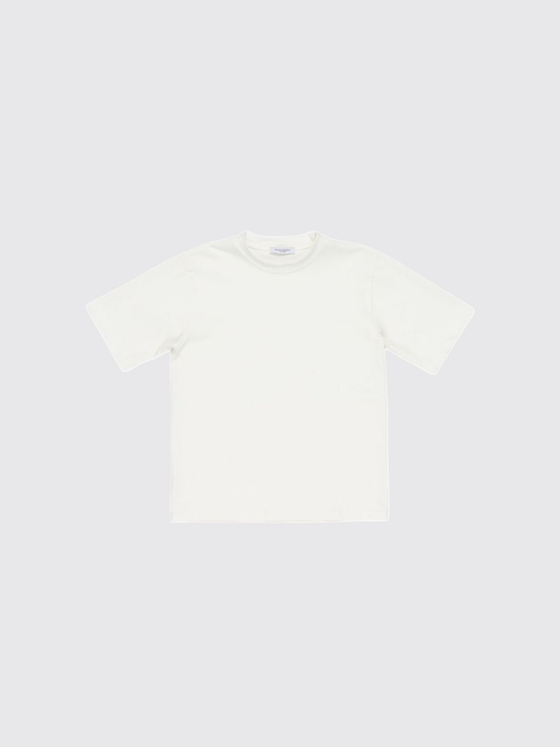 PAOLO PECORA T-Shirt für Jungen aus Baumwolle mit Rundhalsausschnitt