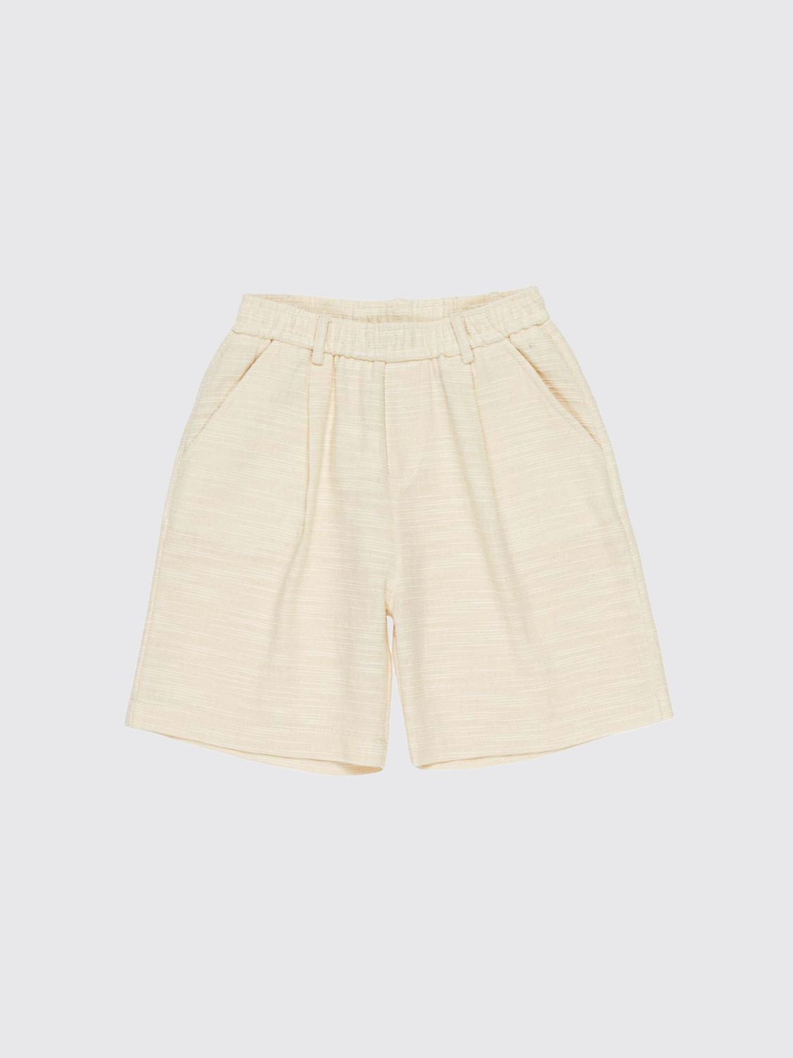 PAOLO PECORA Lässige Jungen-Shorts aus Baumwolle mit Kordelzug