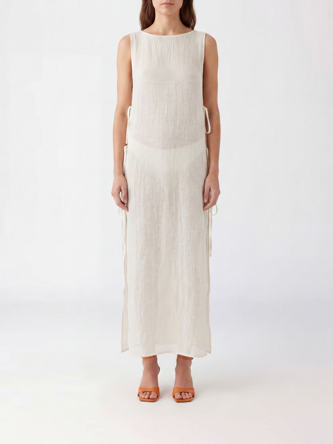Le Kasha Dress Woman Color White