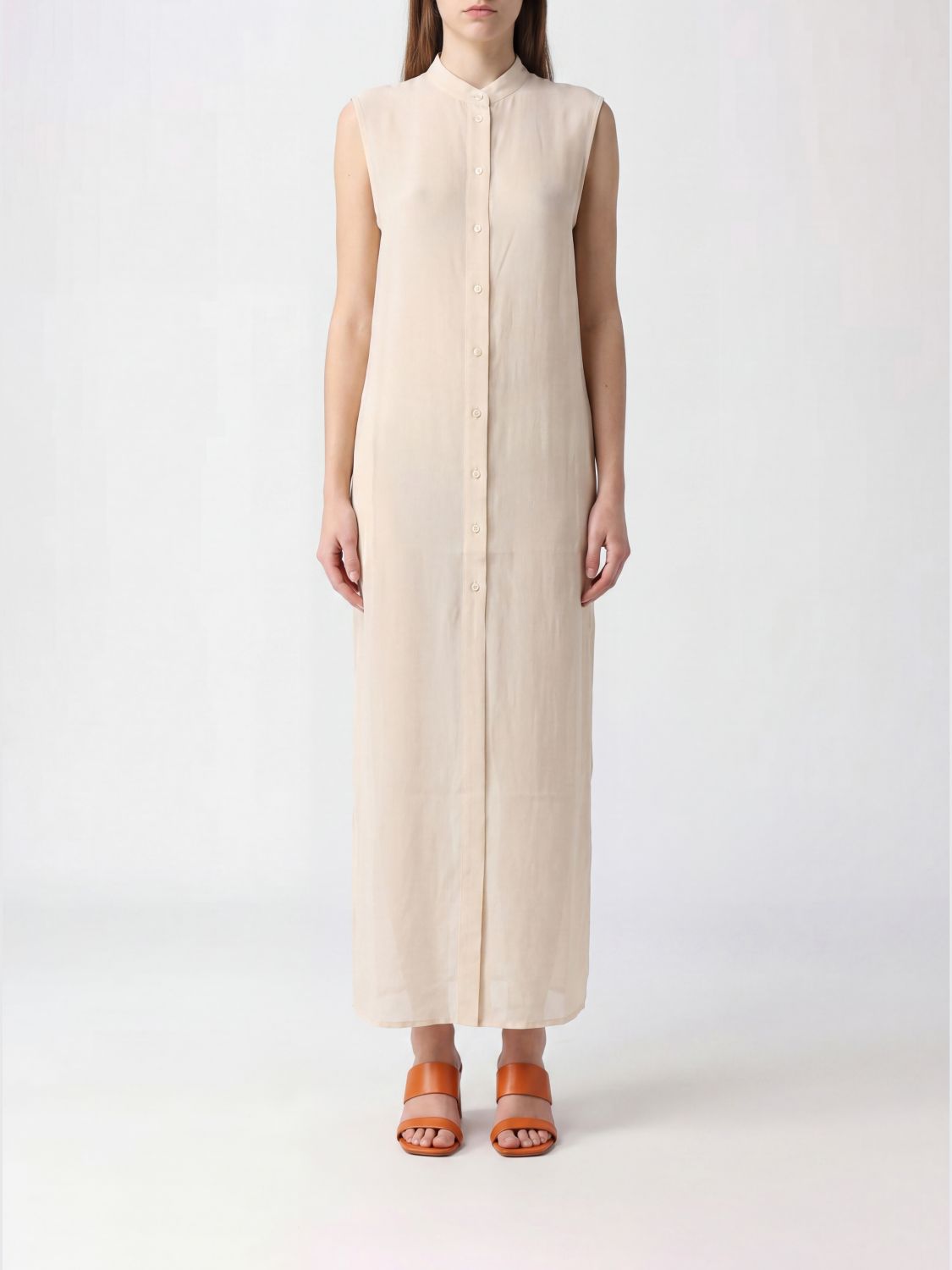 Le Kasha Dress Woman Color Cream In Neutral