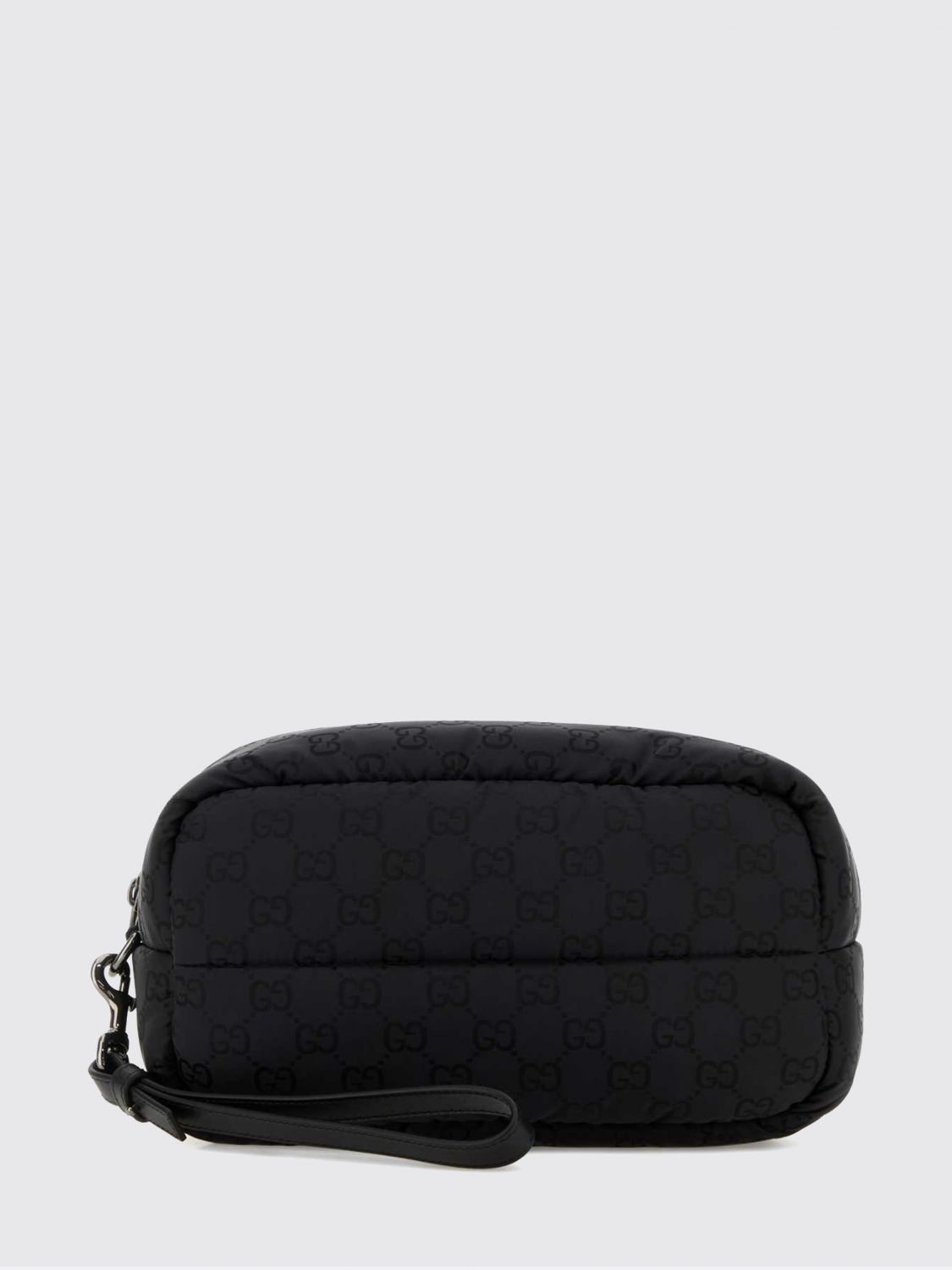GUCCI GUCCI Padded Nylon Document Holder with GG Monogram Print and Wrist Strap　GUCCI パッド入りナイロン ドキュメント ホルダー GG モノグラム プリントとリスト 