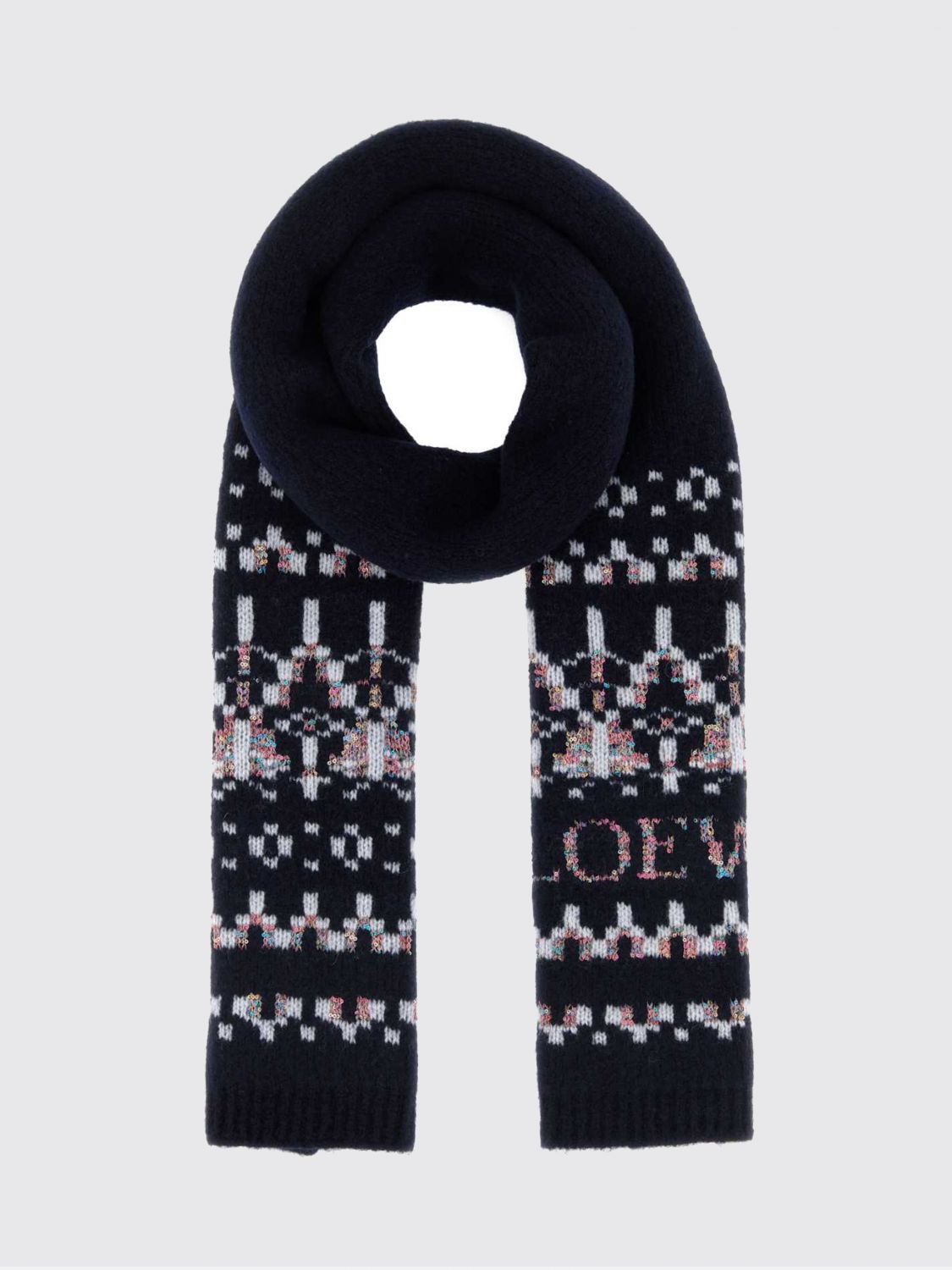 LOEWE LOEWE Scarf Woman color Multicolor　ロエベ スカーフ ウーマン カラー マルチカラー