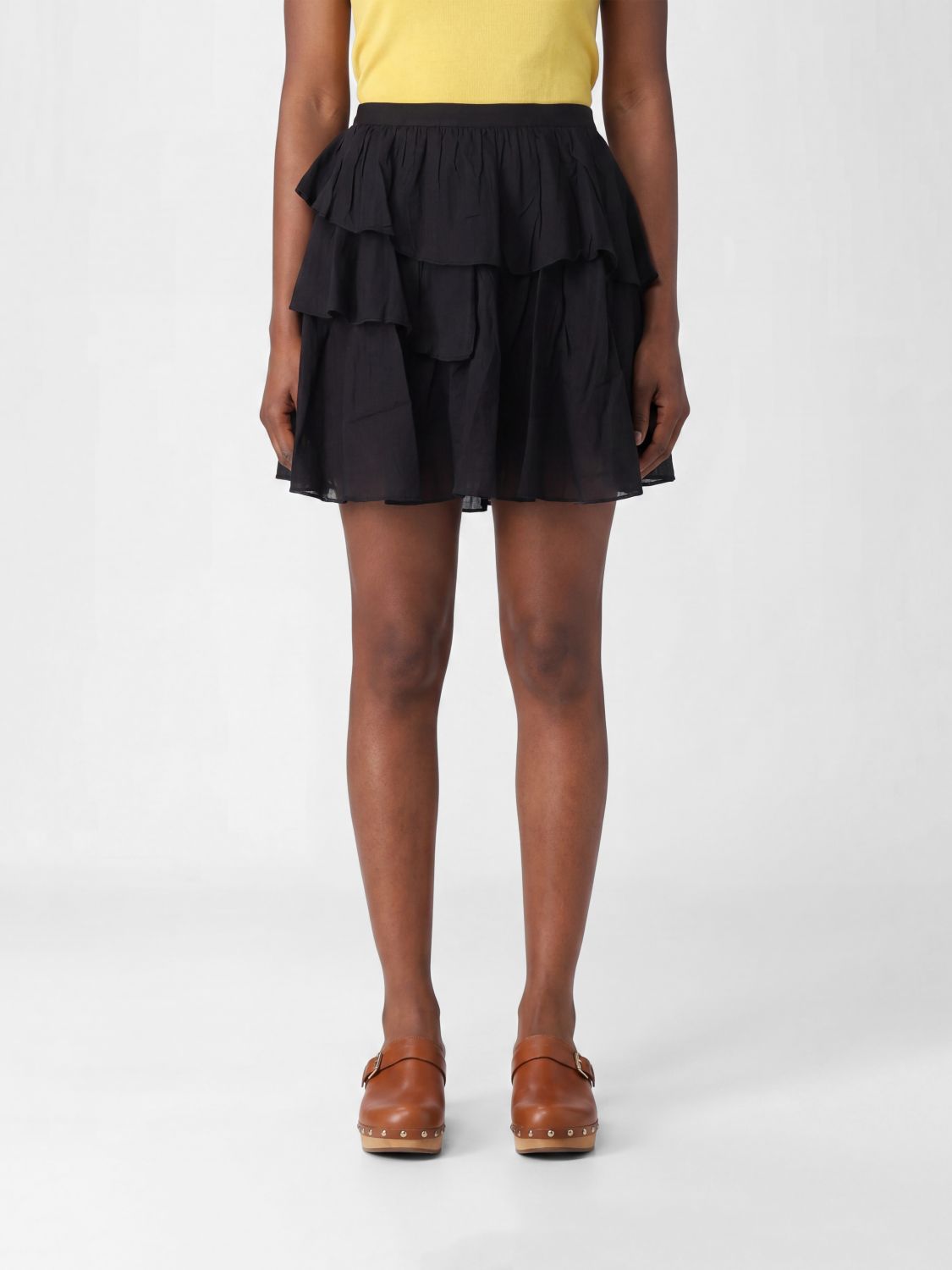 GIMAGUAS Skirt Woman color Black
