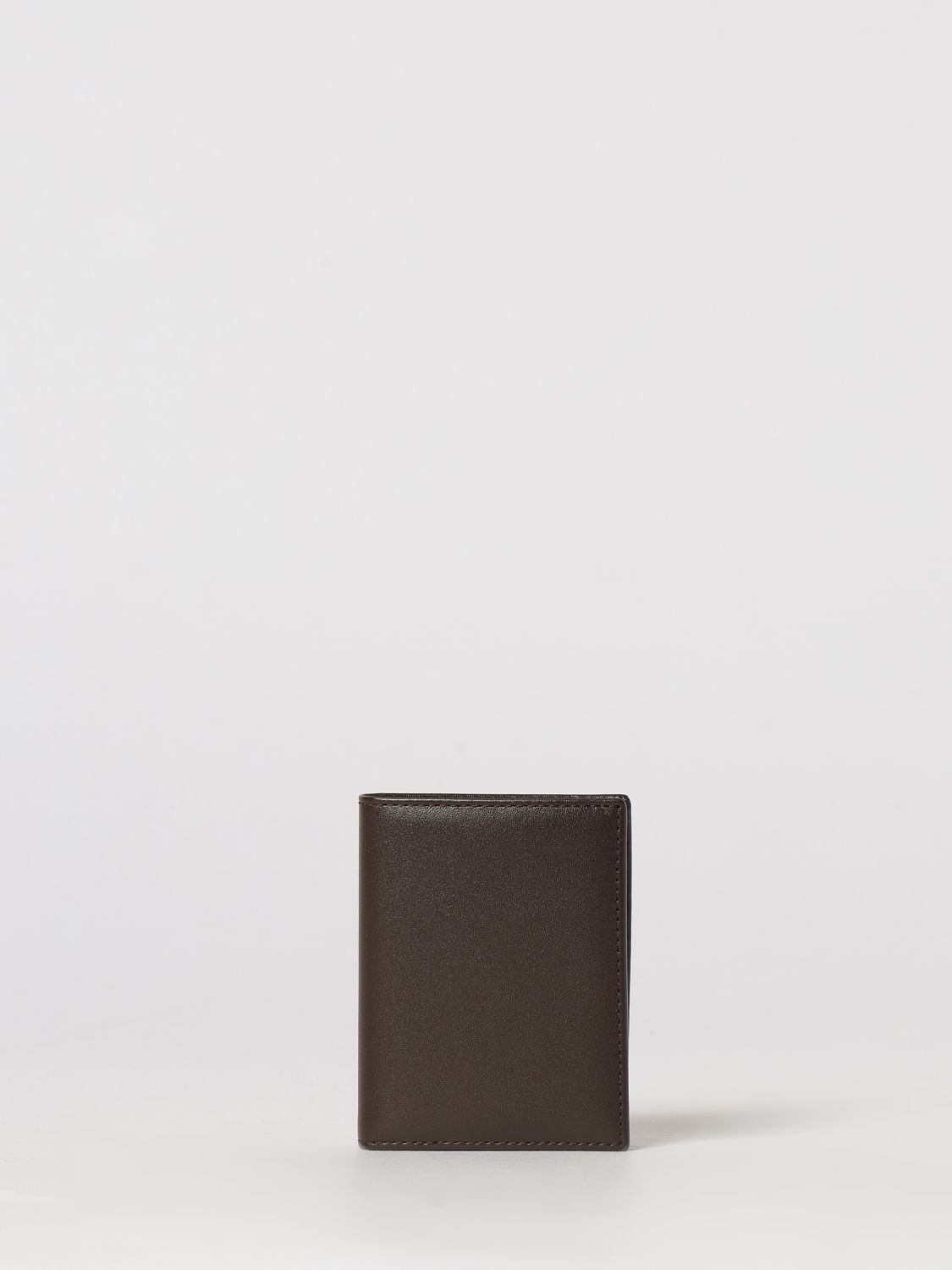 COMME DES GARÇONS WALLET Bifold Wallet in Sheepskin with Laminated Logo　COMME DES GARÇONS WALLET ラミネートロゴ入りシープスキン 二つ折り財布 COMME