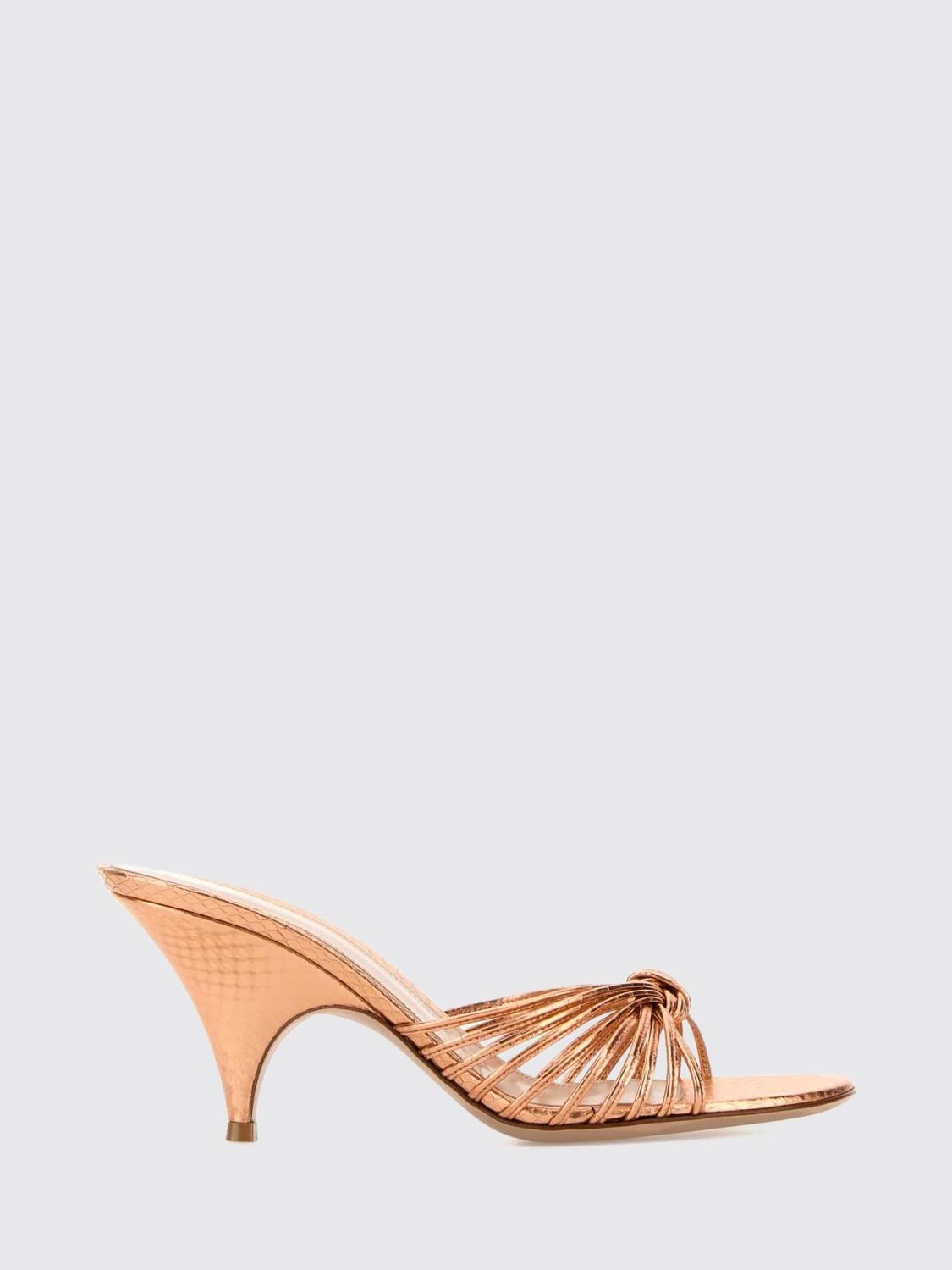 GIANVITO ROSSI Sandali Con Tacco Donna colore Arancione
