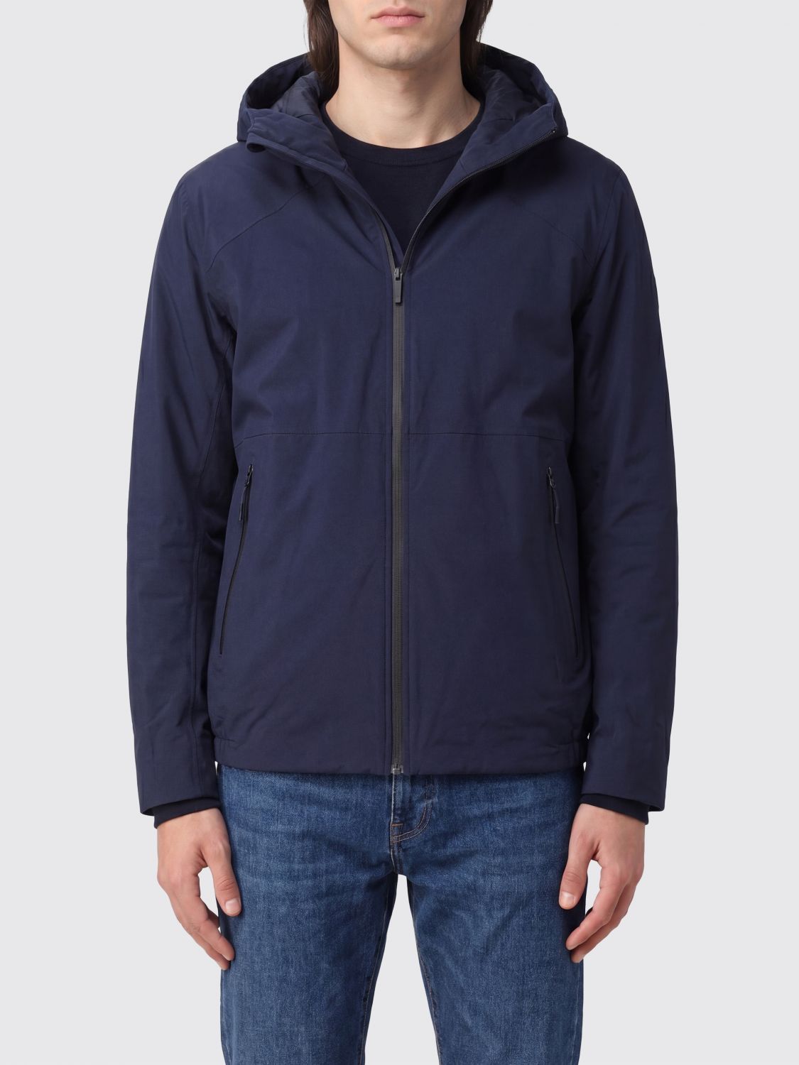 Veilance Jacket Men Color Blue