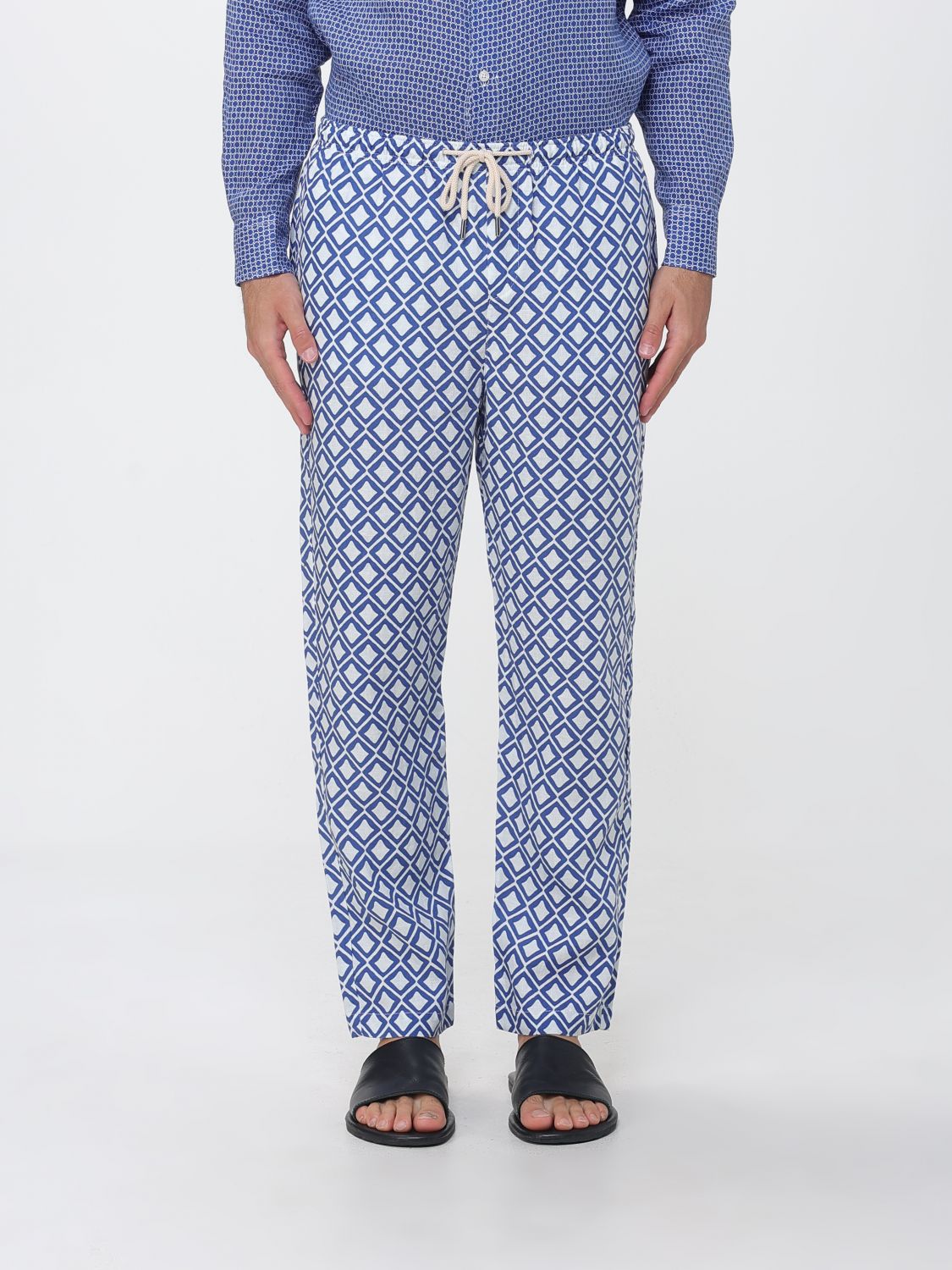 PENINSULA Pants Men color Blue