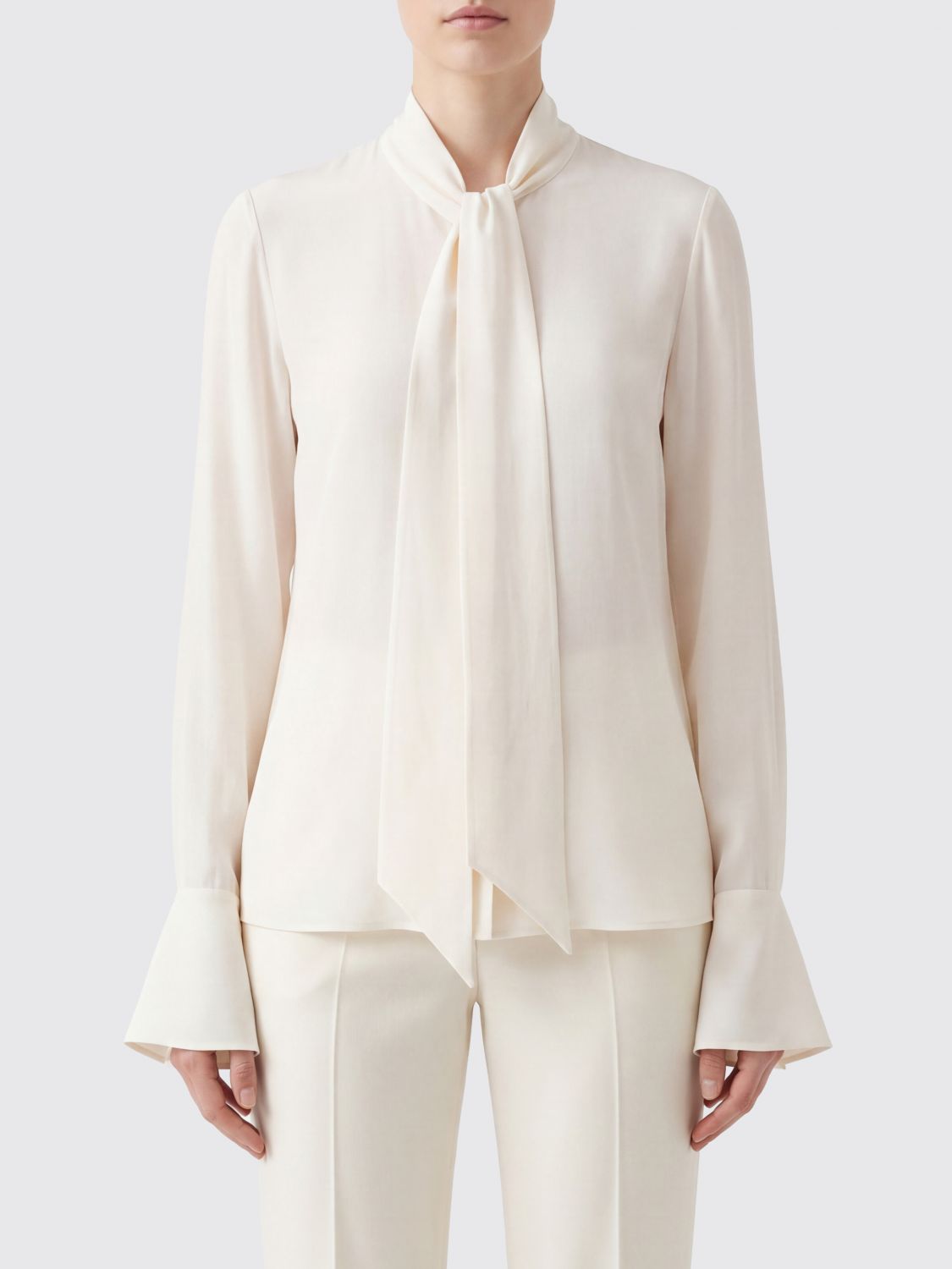 NINA RICCI Top Donna colore Bianco