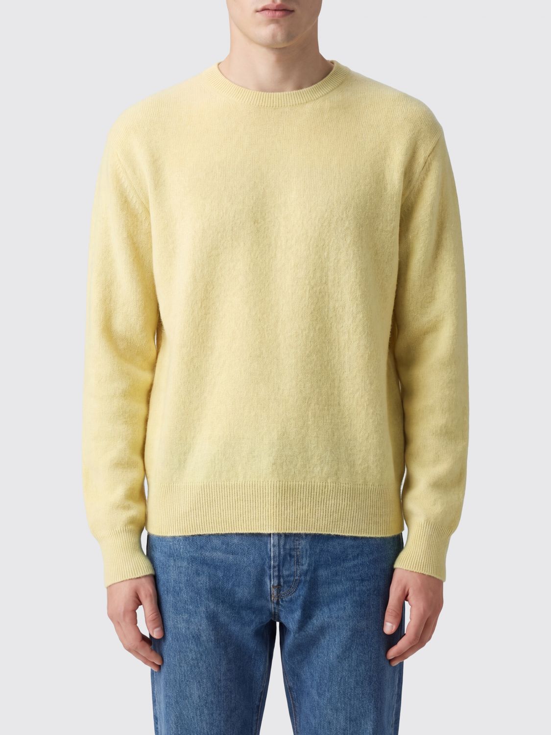 LEMAIRE Sweater Men color Butter