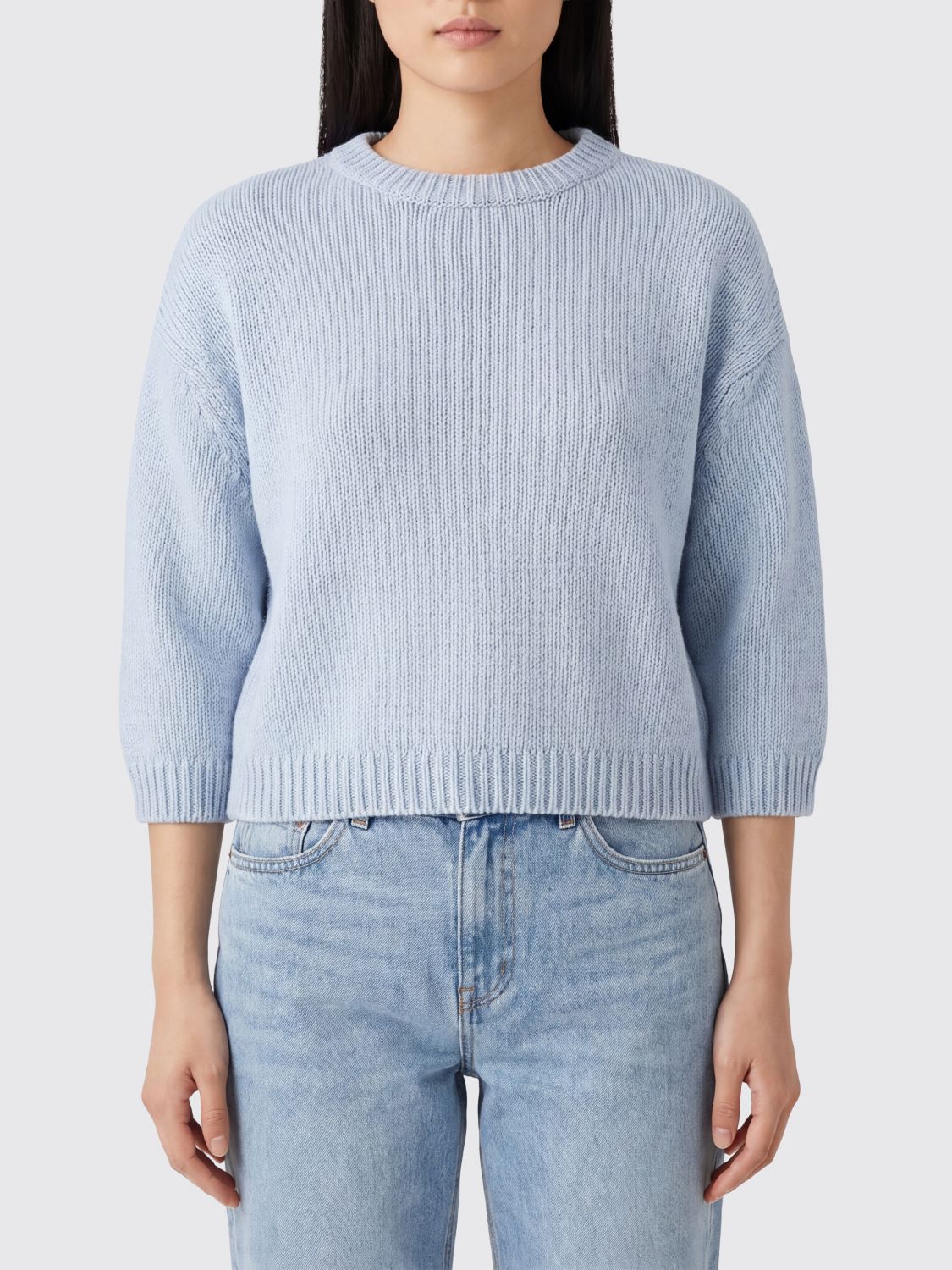 KHAITE Sweater Woman color Blue