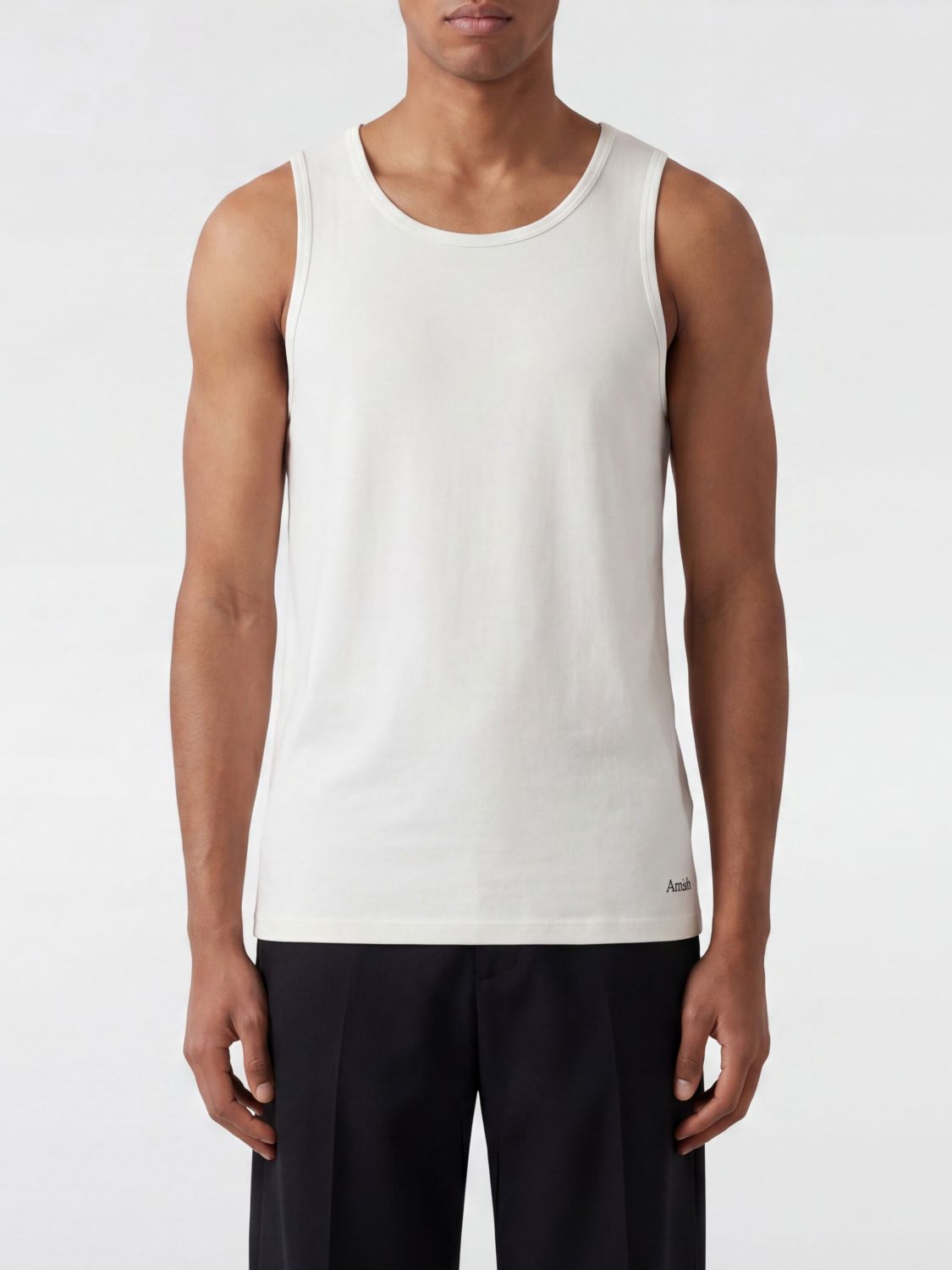 Amish T-shirt Men Color White