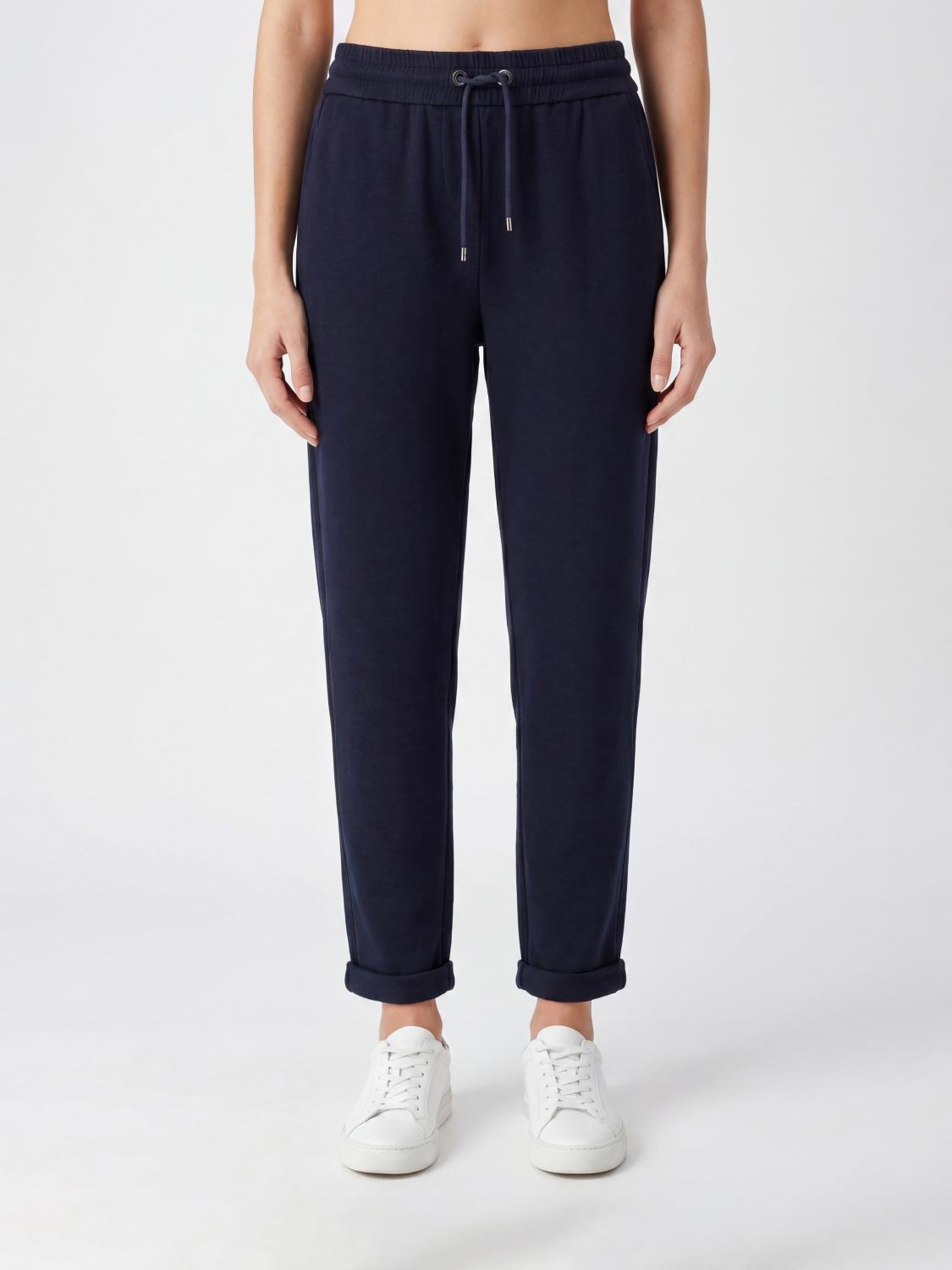 BRUNELLO CUCINELLI BRUNELLO CUCINELLI Slim Fit Cotton and Silk Joggers with Drawstring　BRUNELLO CUCINELLI スリムフィット コットン＆シルク ドローストリング付きジョガー